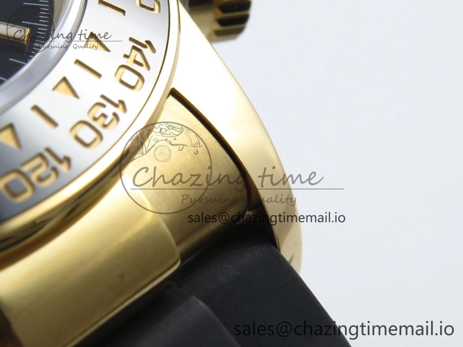 TopPick Daytona 126518 QF 1:1 Best Edition Black Dial on Oysterflex Strap QF4131 V 346