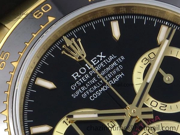 HighQuality Daytona 126518 QF 1:1 Best Edition Black Dial on Oysterflex Strap SH4131 V 1308
