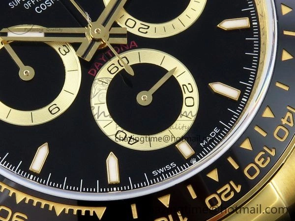 HighQuality Daytona 126518 QF 1:1 Best Edition Black Dial on Oysterflex Strap SH4131 V 1308