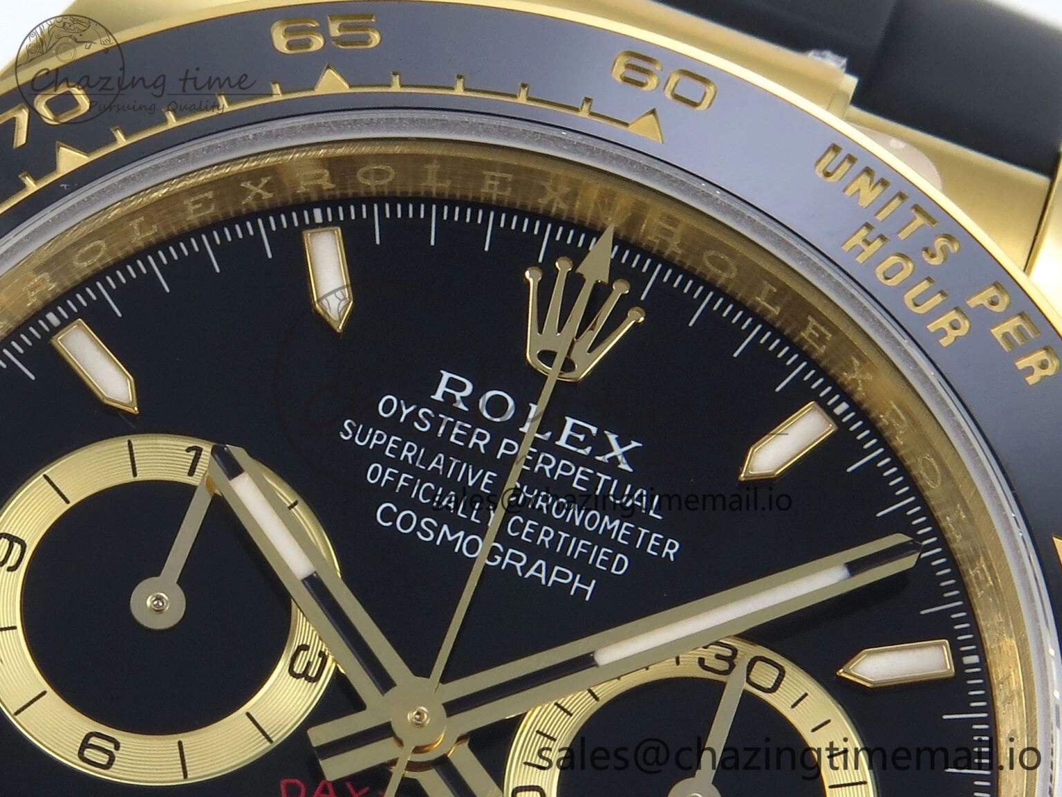 Daytona 126518 QF 1:1 Best Edition Black Dial on Oysterflex Strap SH4131 V WaterResistant 280