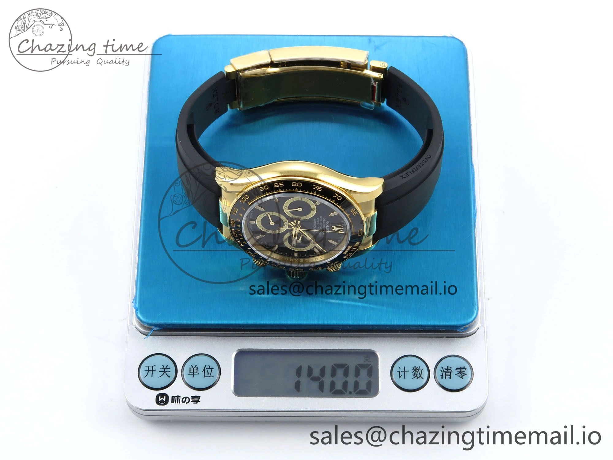 Daytona 126518 QF 1:1 Best Edition Black Dial on Oysterflex Strap SH4131 V6（Gain Weight） Classic 1200