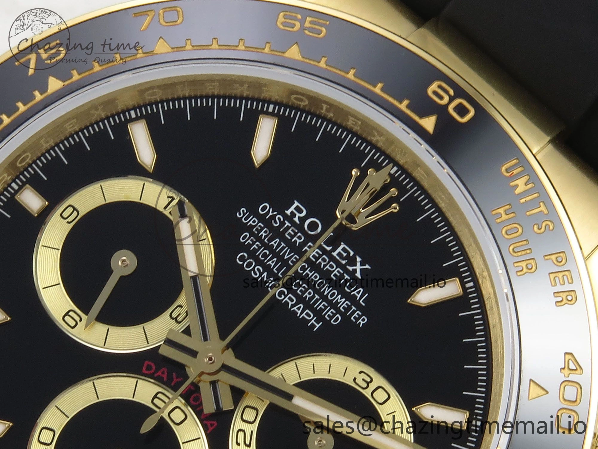 Daytona 126518 QF 1:1 Best Edition Black Dial on Oysterflex Strap SH4131 V6（Gain Weight） Classic 1200