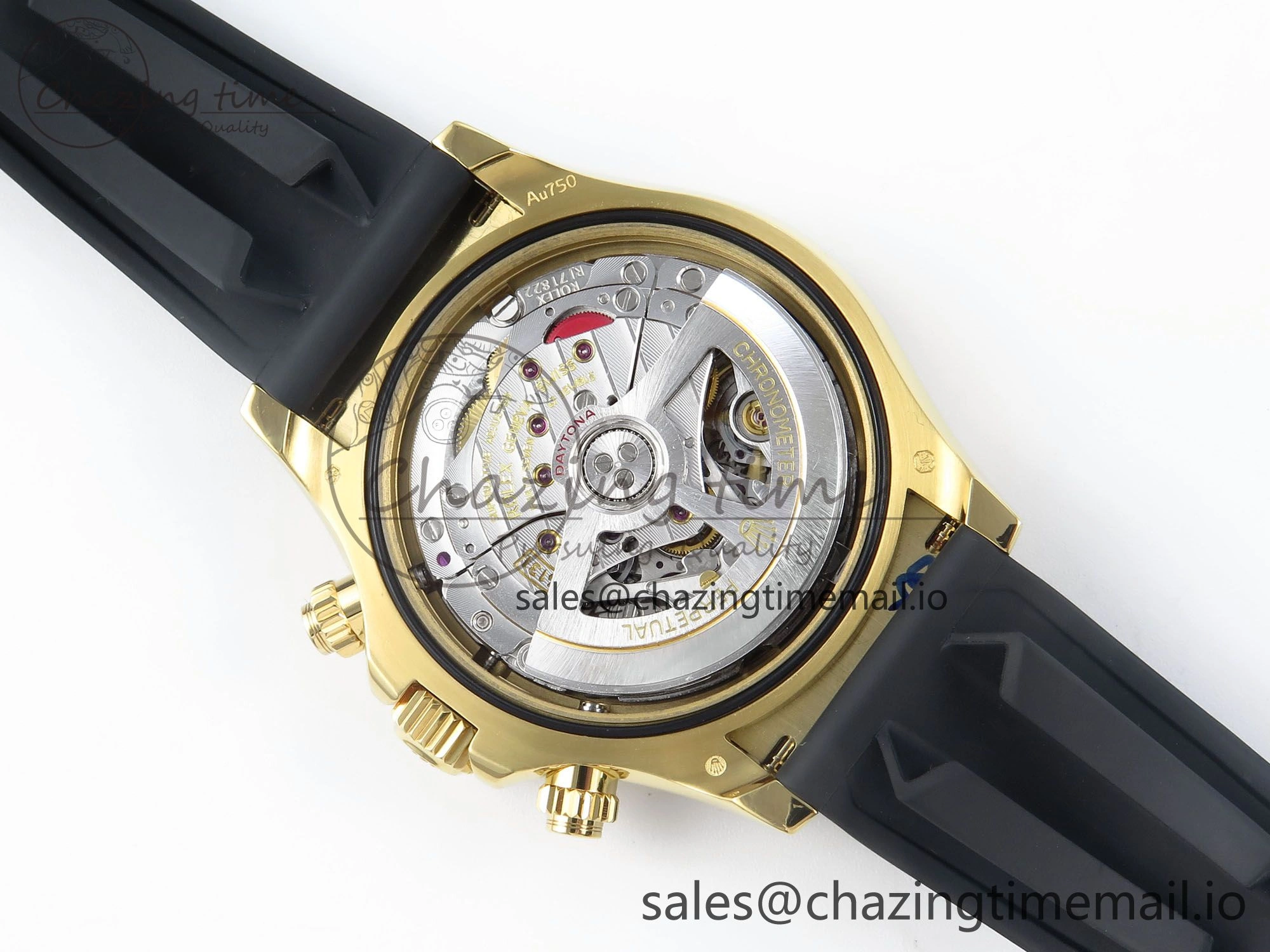 Daytona 126518 QF 1:1 Best Edition Black YG Dial on Oysterflex Strap QF4131 V Modern 349