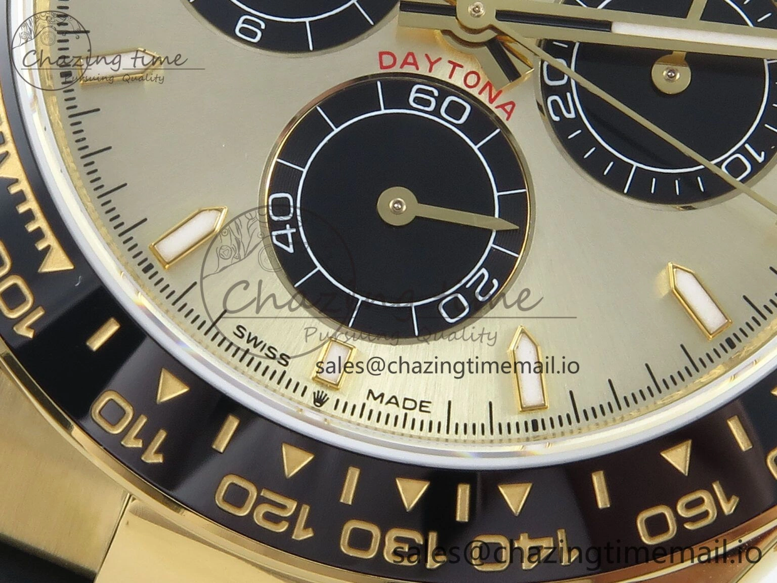 Daytona 126518 QF 1:1 Best Edition Black YG Dial on Oysterflex Strap QF4131 V Modern 349