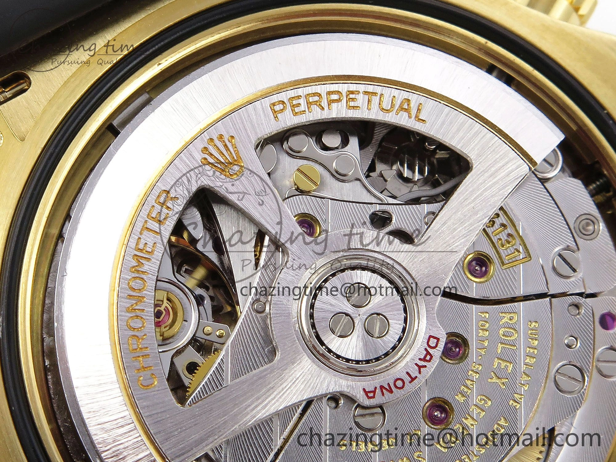 WrinkleFree Daytona 126518 QF 1:1 Best Edition Black YG Dial on Oysterflex Strap SH4131 V 1310