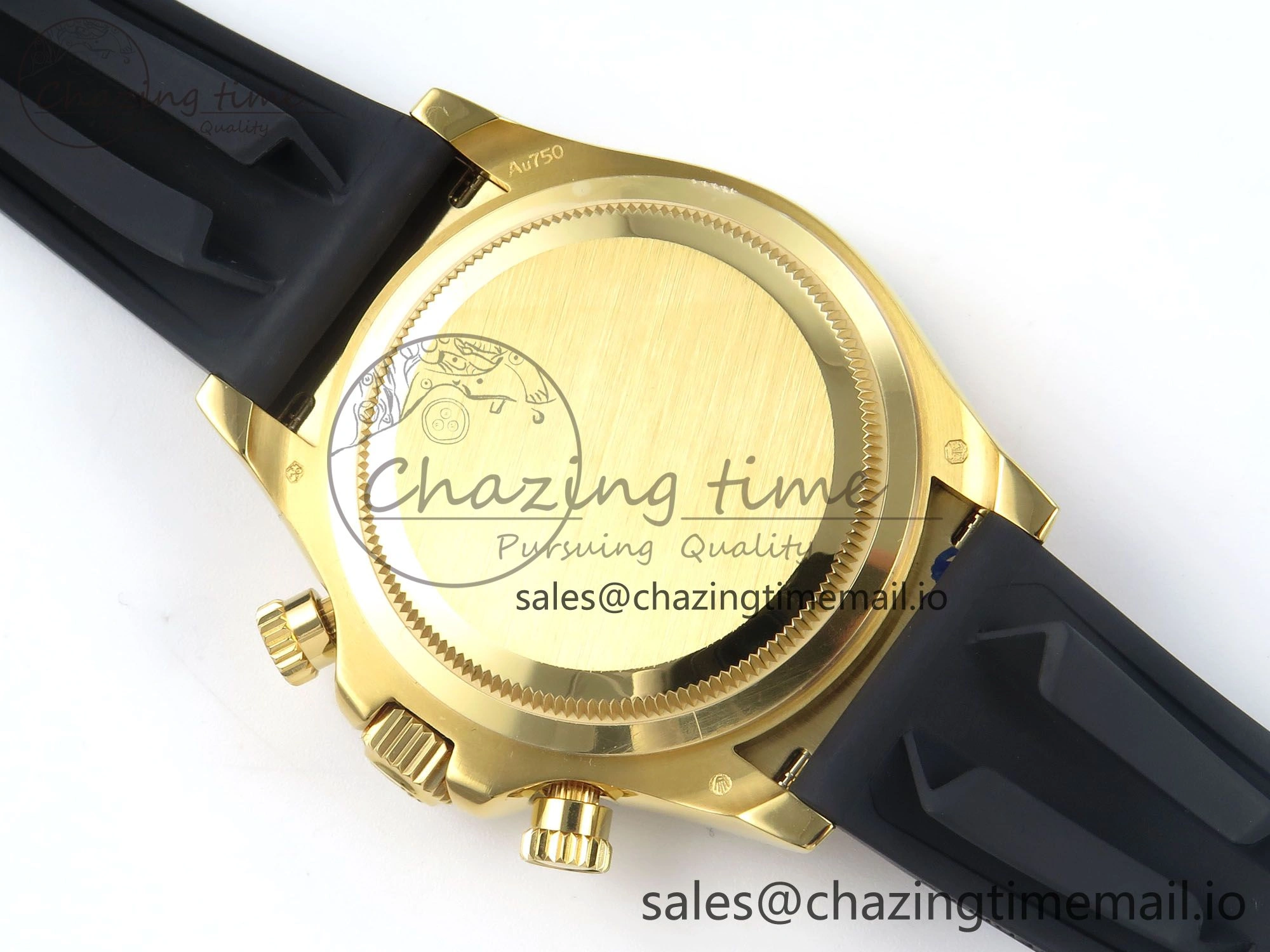 Daytona 126518 QF 1:1 Best Edition Black YG Dial on Oysterflex Strap SH4131 V Tailored 283