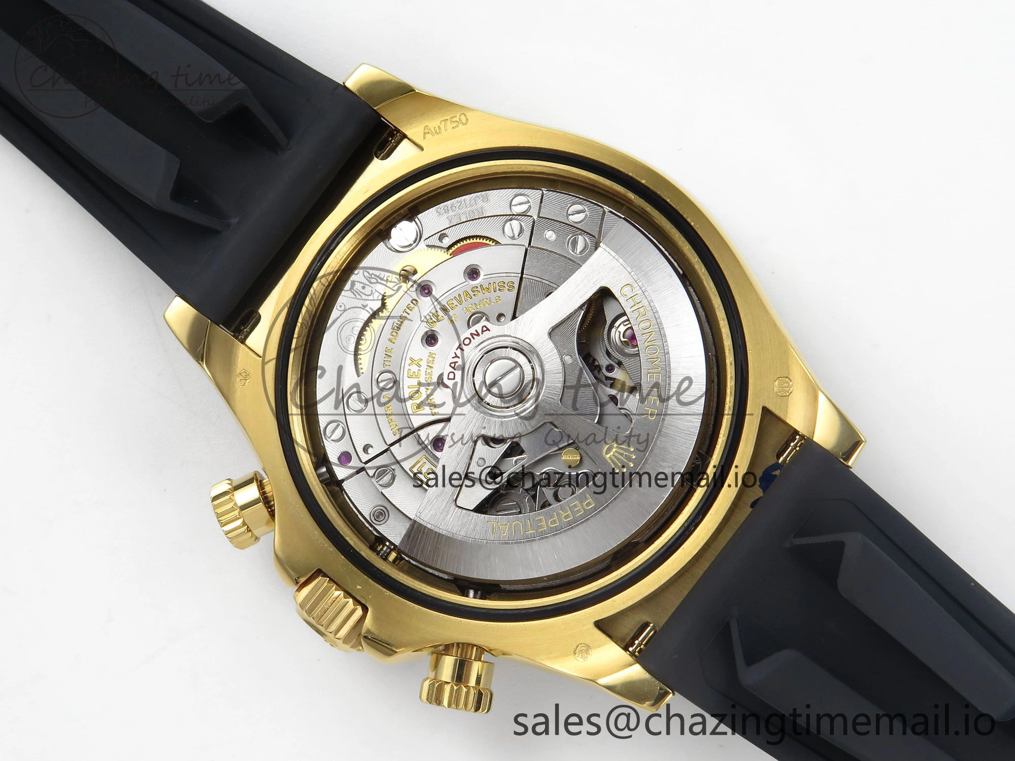 Daytona 126518 QF 1:1 Best Edition Black YG Dial on Oysterflex Strap SH4131 V Tailored 283