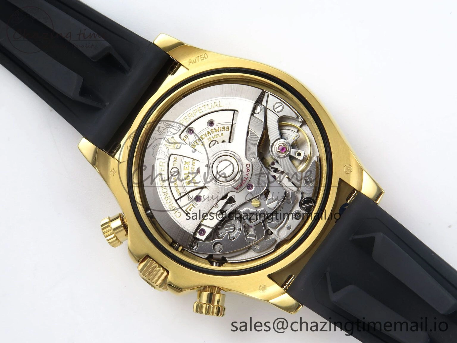 Daytona 126518 QF 1:1 Best Edition Black YG Dial on Oysterflex Strap SH4131 V Tailored 283