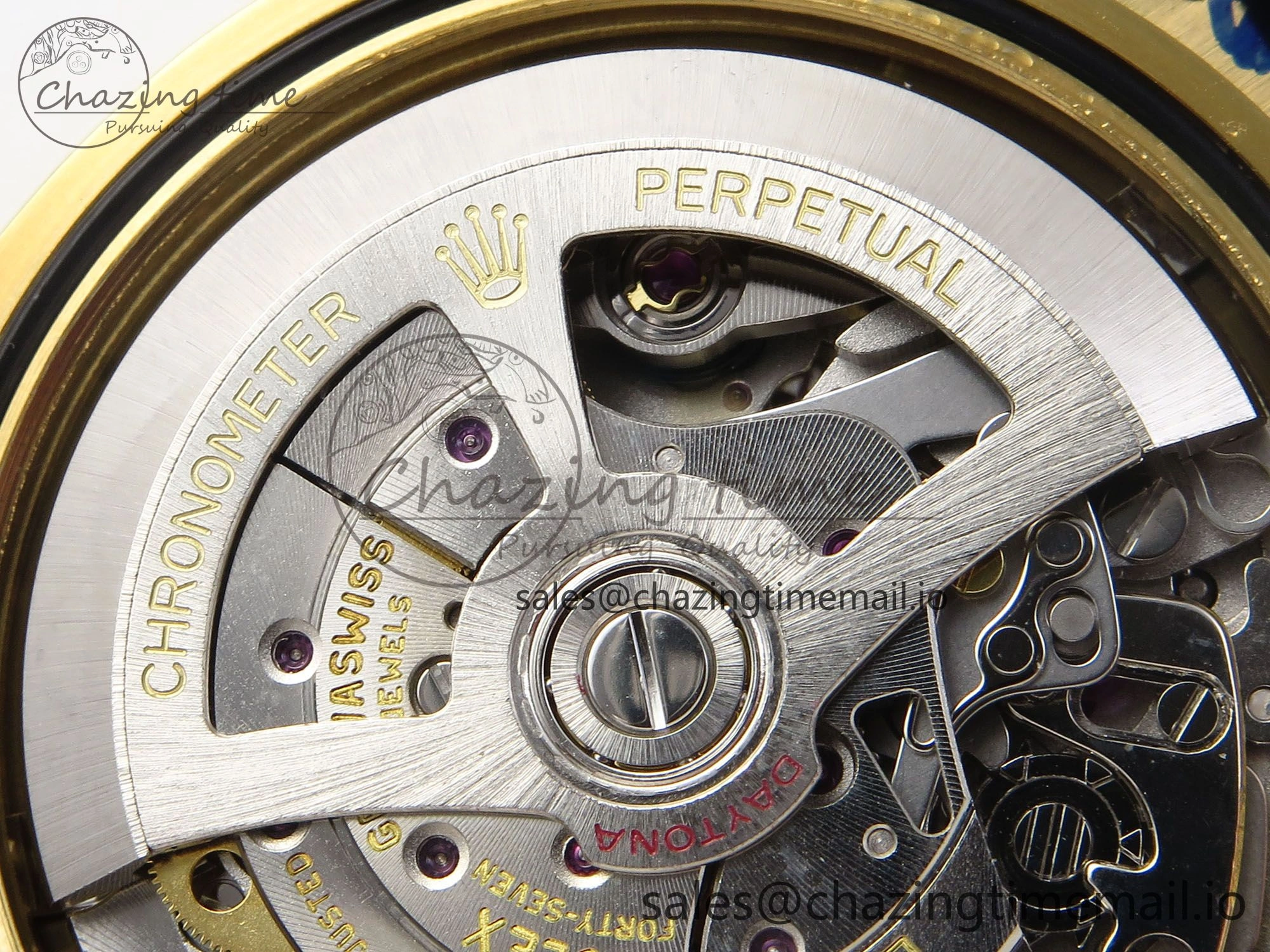 Daytona 126518 QF 1:1 Best Edition Black YG Dial on Oysterflex Strap SH4131 V Tailored 283