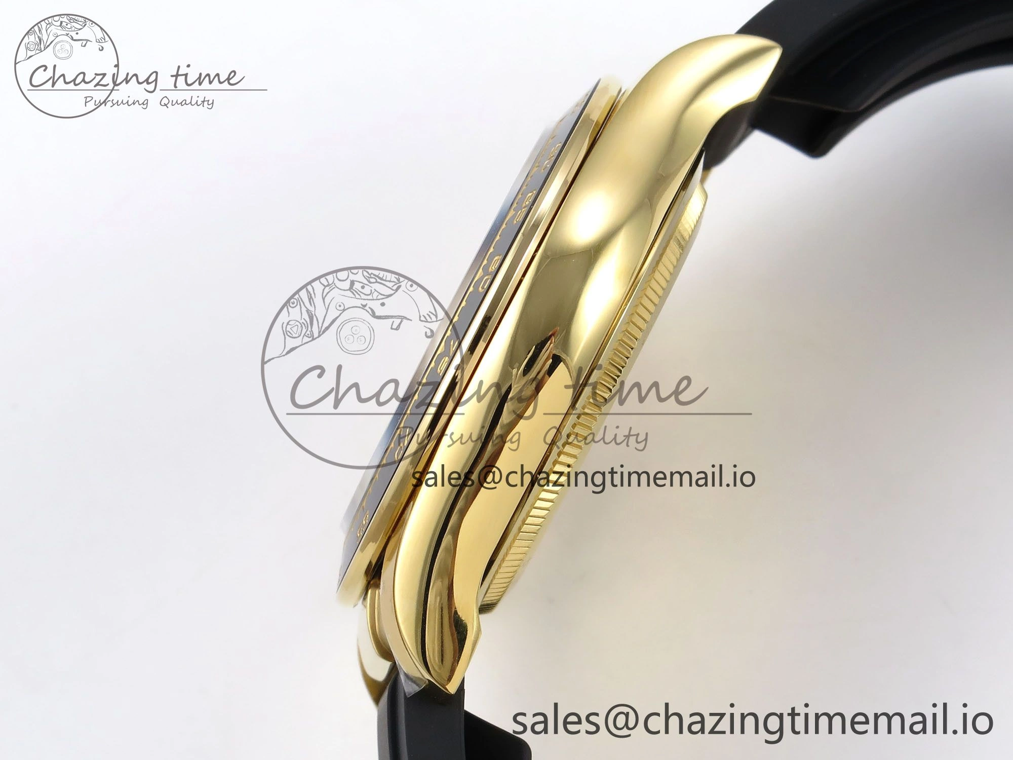 Daytona 126518 QF 1:1 Best Edition Black YG Dial on Oysterflex Strap SH4131 V6（Gain Weight） Popular 1198