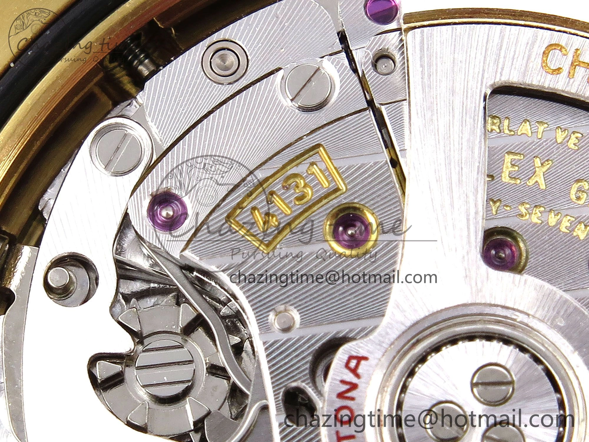 DailyWear Daytona 126518 QF 1:1 Best Edition Black YG Diamonds Dial on Oysterflex Strap SH4131 V 1307
