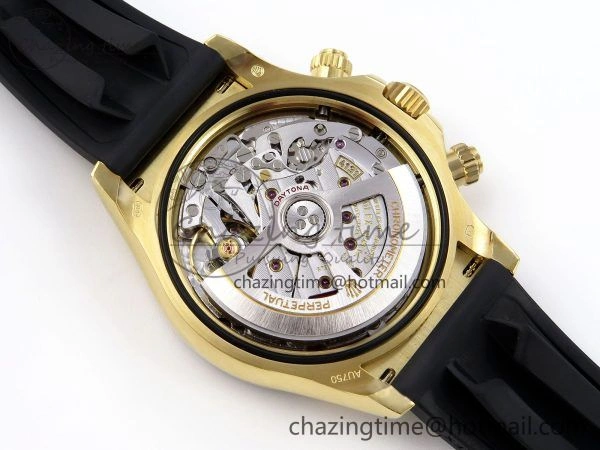 DailyWear Daytona 126518 QF 1:1 Best Edition Black YG Diamonds Dial on Oysterflex Strap SH4131 V 1307