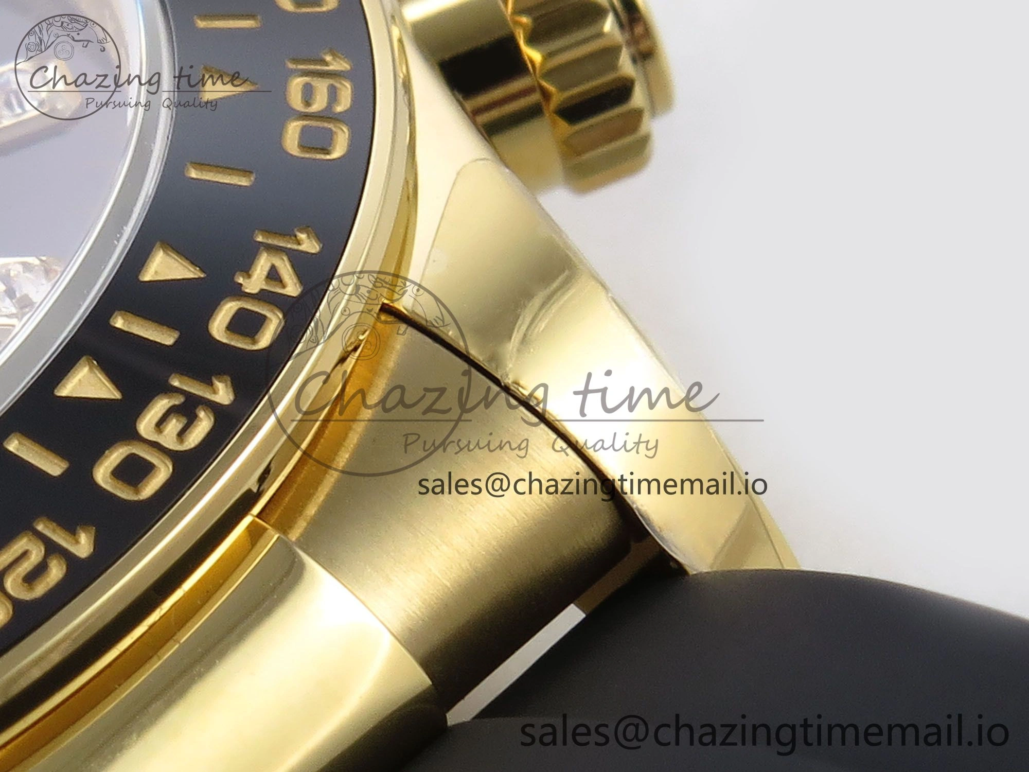 Daytona 126518 QF 1:1 Best Edition Black YG Diamonds Dial on Oysterflex Strap SH4131 V6（Gain Weight） NewStyle 1202