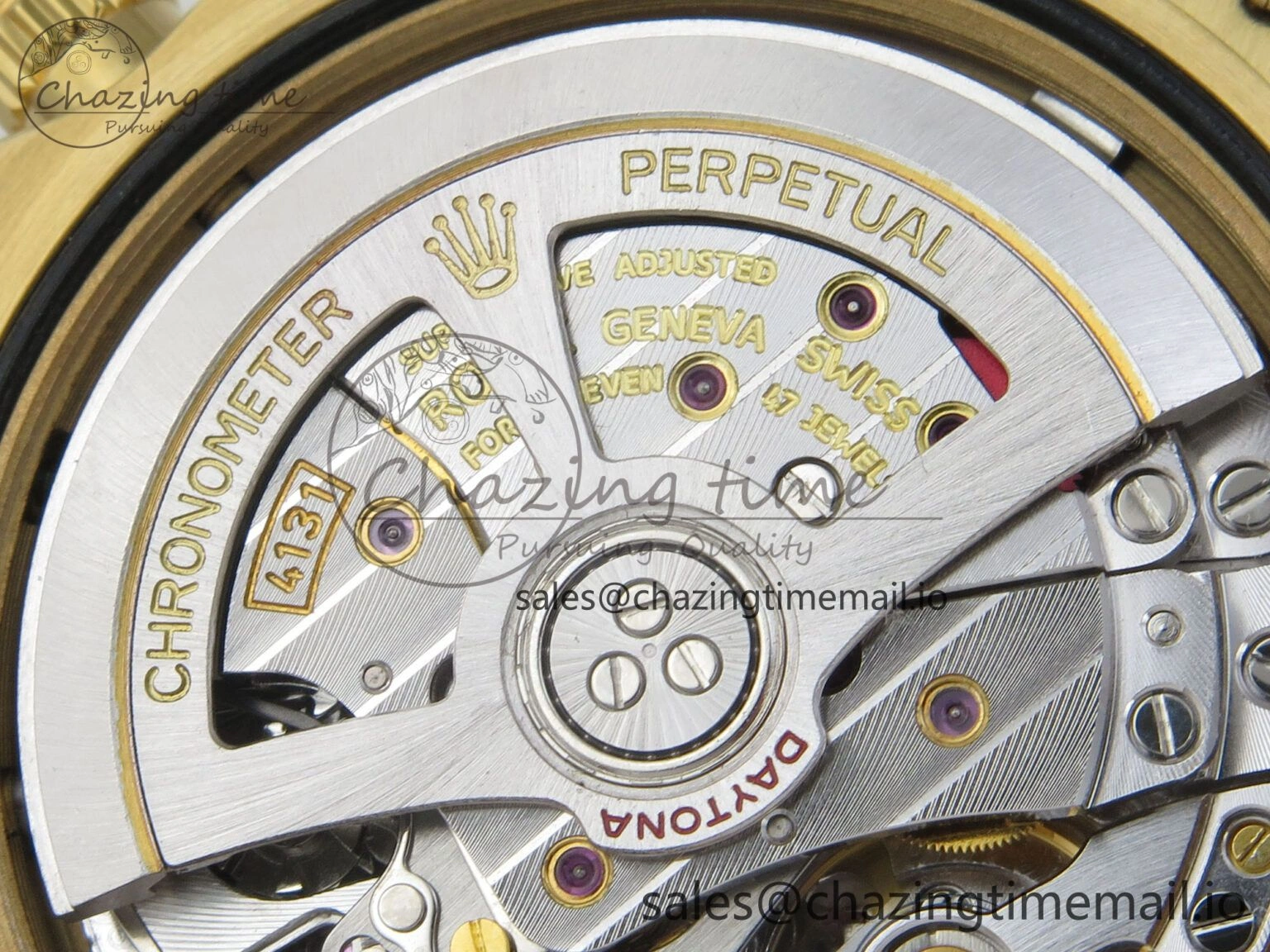 Chic Daytona 126518 QF 1:1 Best Edition Meteorite  Stick Dial on Oysterflex Strap SH4131 V10(Gain Weight) 78