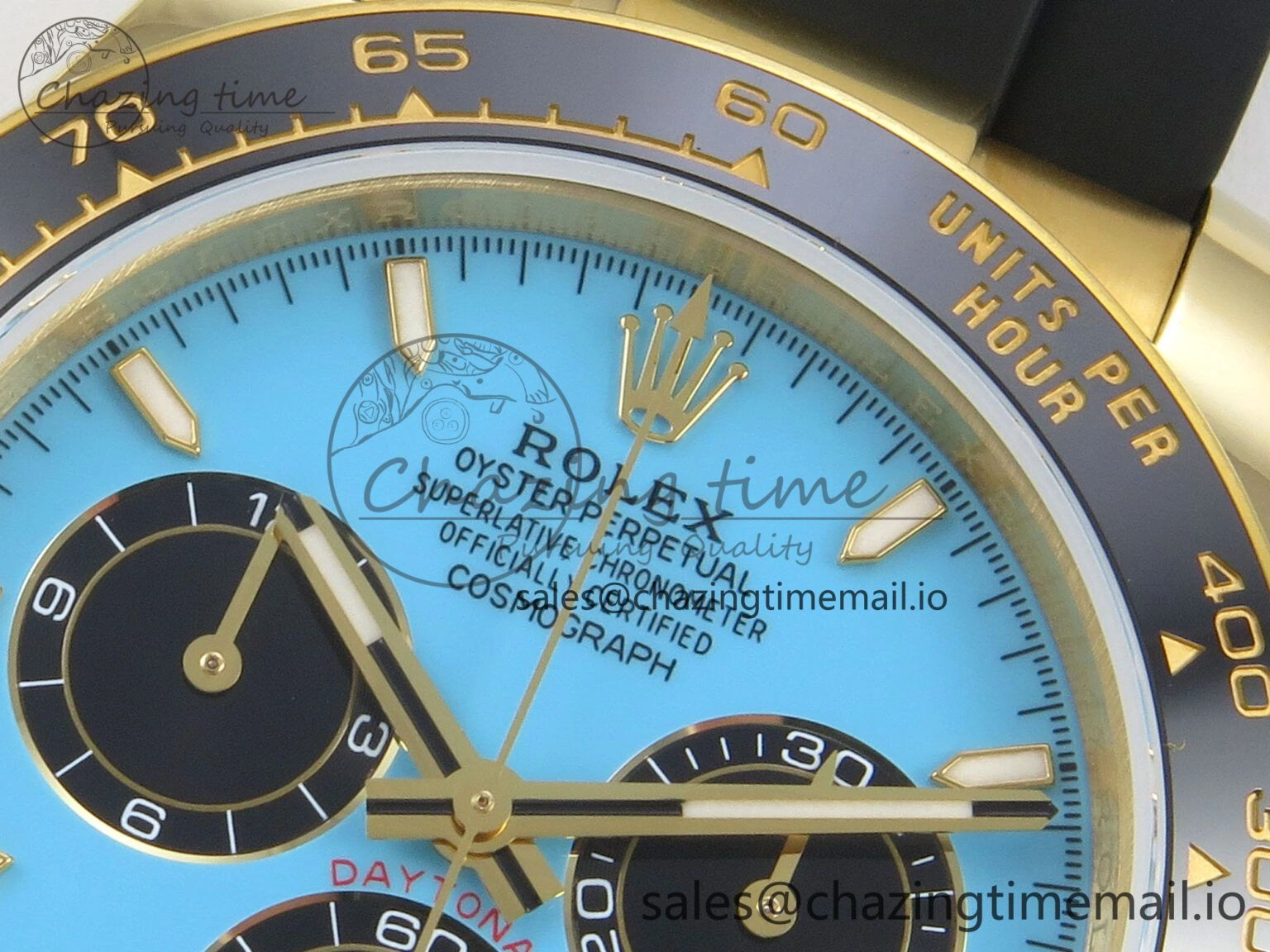 Daytona 126518 QF 1:1 Best Edition Tiffany Turquoise Blue Dial Sticks Markers on Oysterflex Strap SH4131 V6（Gain Weight） Versatile 106