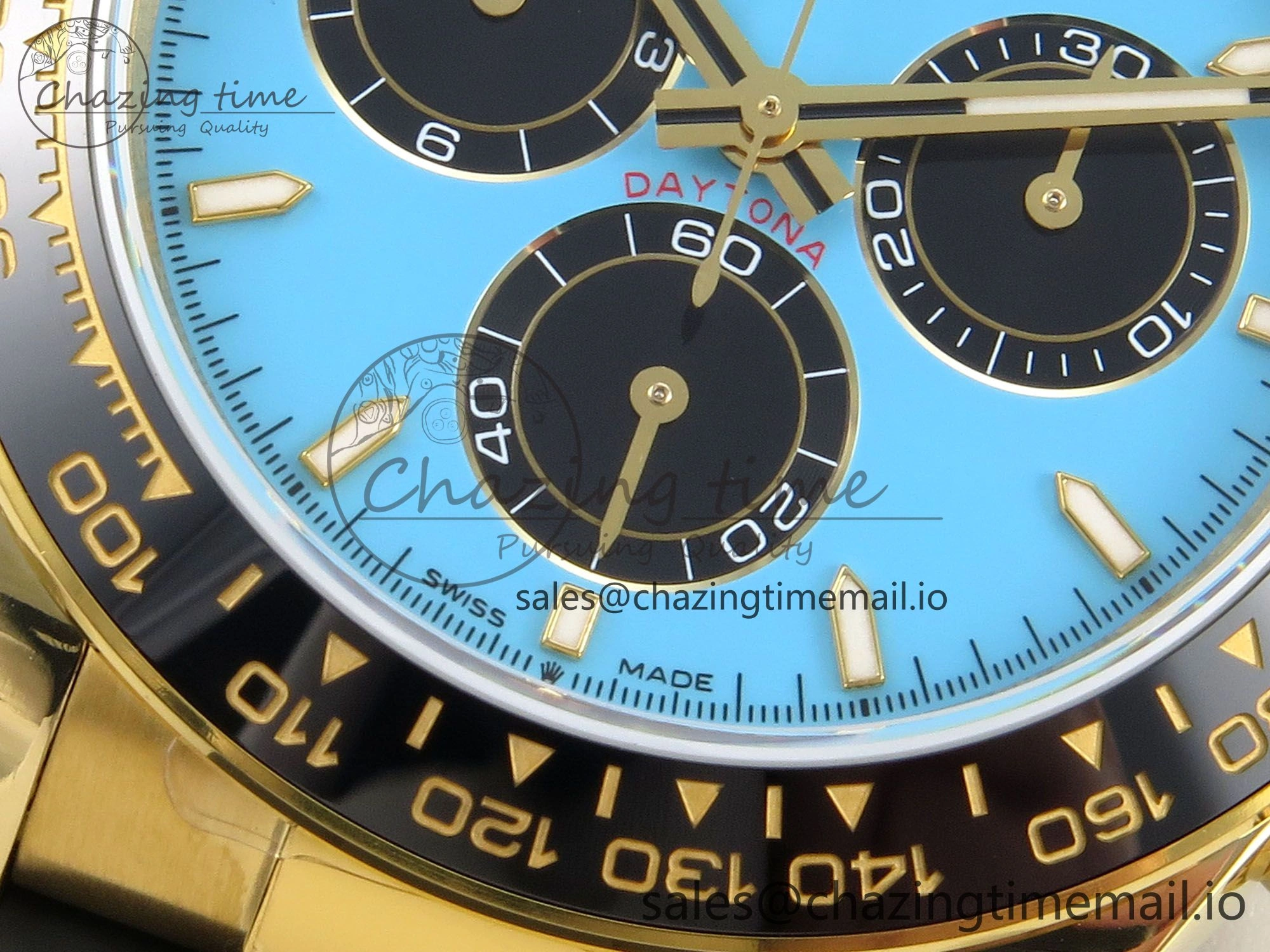 Daytona 126518 QF 1:1 Best Edition Tiffany Turquoise Blue Dial Sticks Markers on Oysterflex Strap SH4131 V6（Gain Weight） Versatile 106