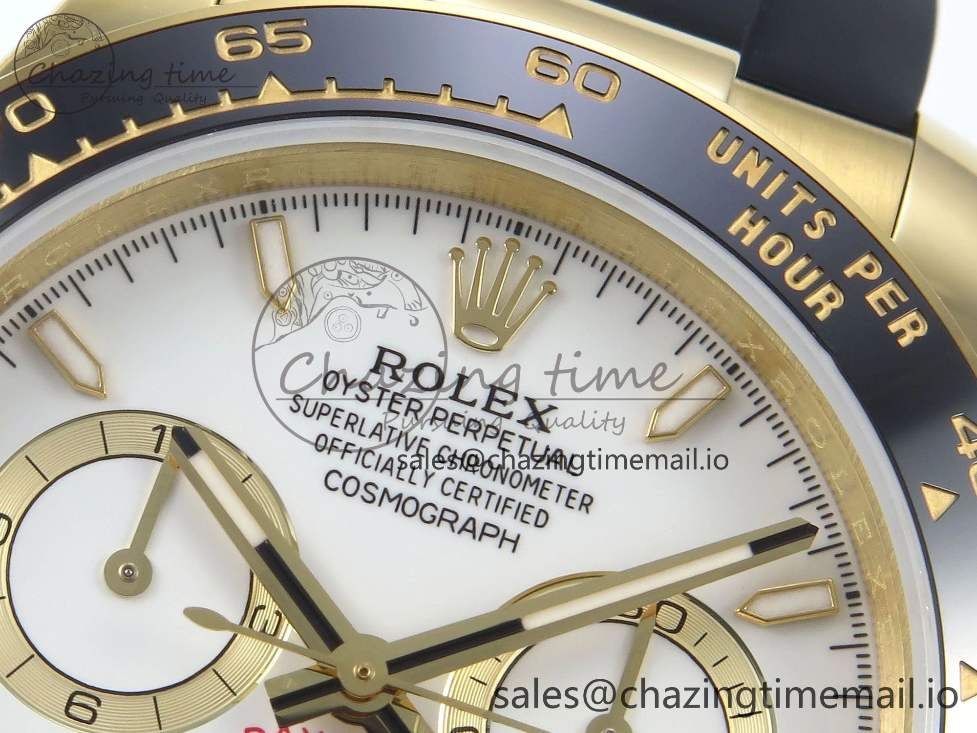 Snug Daytona 126518 QF 1:1 Best Edition White Dial on Oysterflex Strap QF4131 V 347