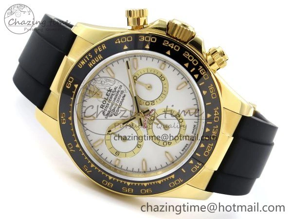 Daytona 126518 QF 1:1 Best Edition White Dial on Oysterflex Strap SH4131 V Timeless 1303