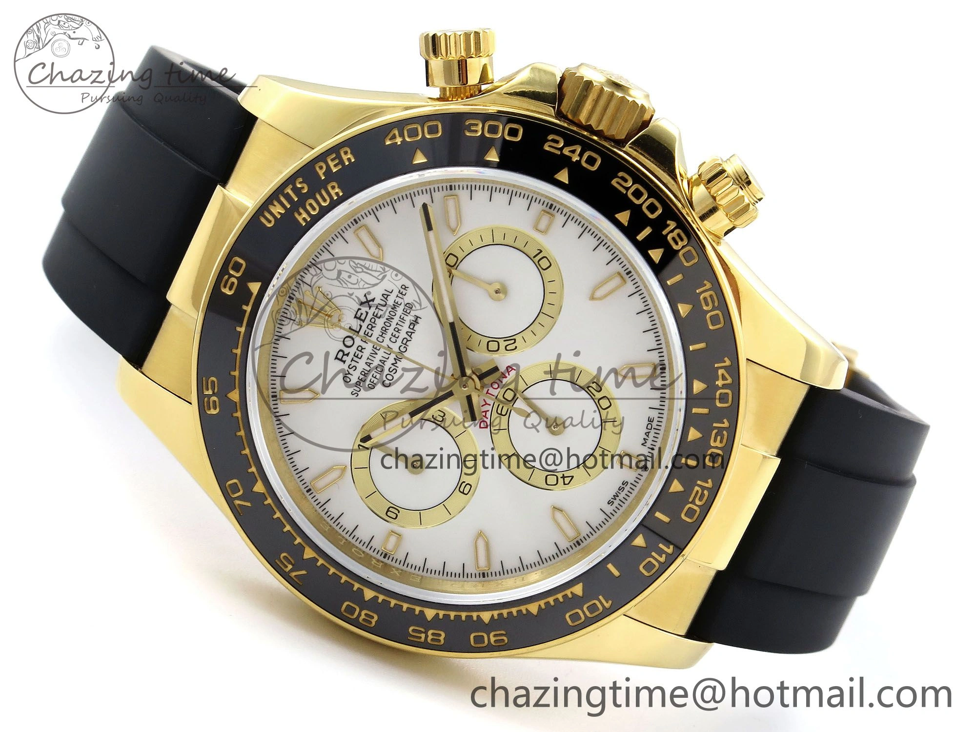 Daytona 126518 QF 1:1 Best Edition White Dial on Oysterflex Strap SH4131 V Timeless 1303