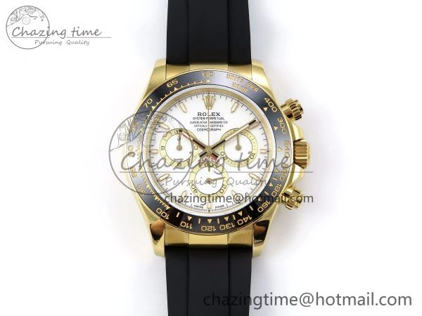 Daytona 126518 QF 1:1 Best Edition White Dial on Oysterflex Strap SH4131 V Timeless 1303