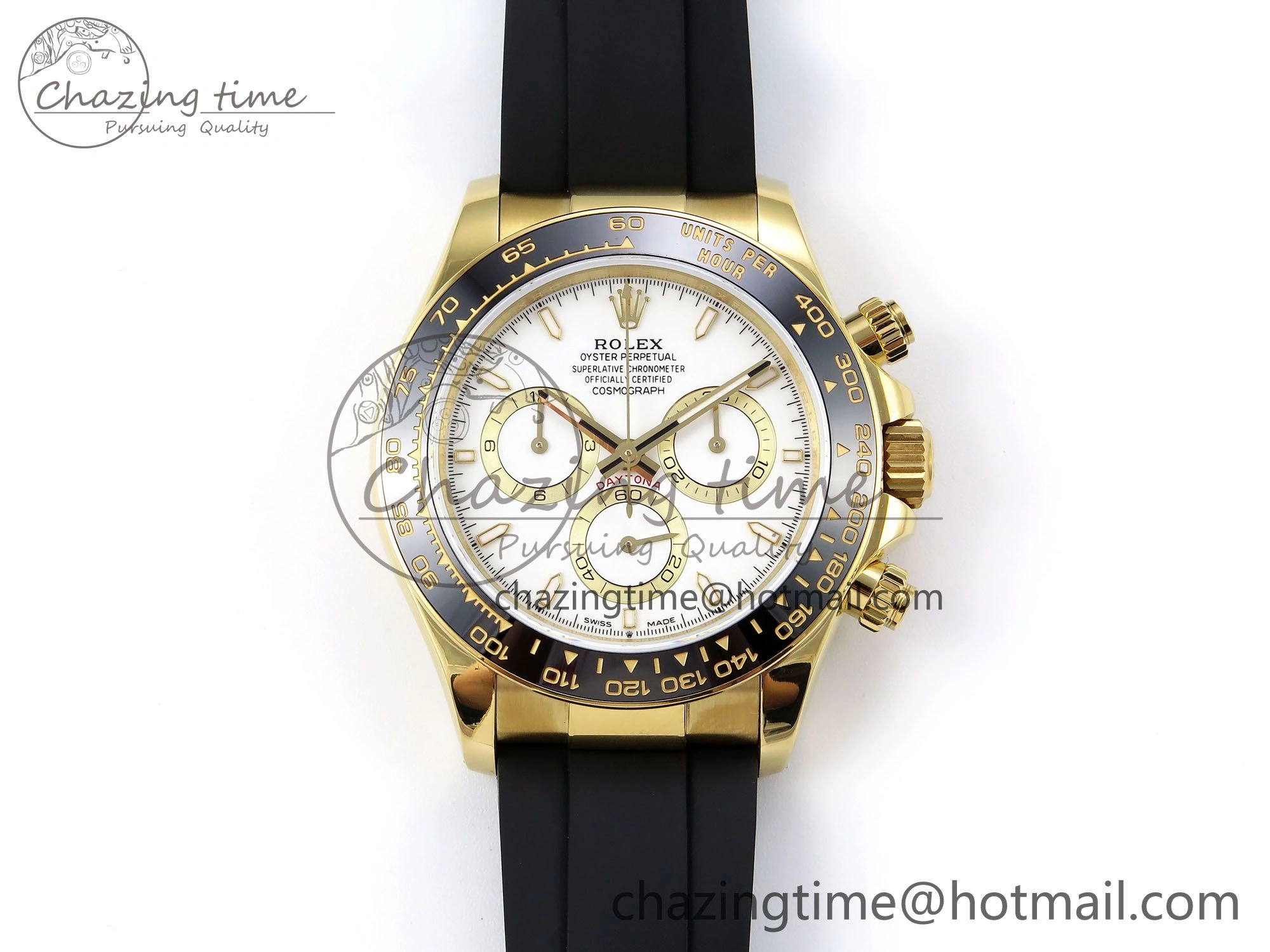 Daytona 126518 QF 1:1 Best Edition White Dial on Oysterflex Strap SH4131 V Timeless 1303