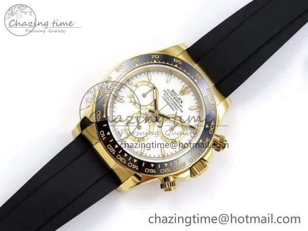Daytona 126518 QF 1:1 Best Edition White Dial on Oysterflex Strap SH4131 V Timeless 1303