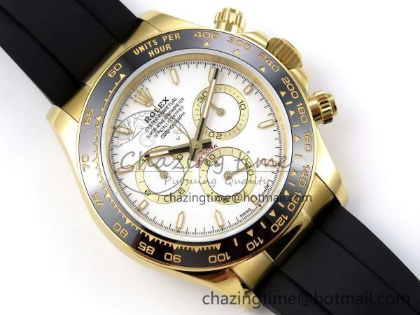 Daytona 126518 QF 1:1 Best Edition White Dial on Oysterflex Strap SH4131 V Timeless 1303
