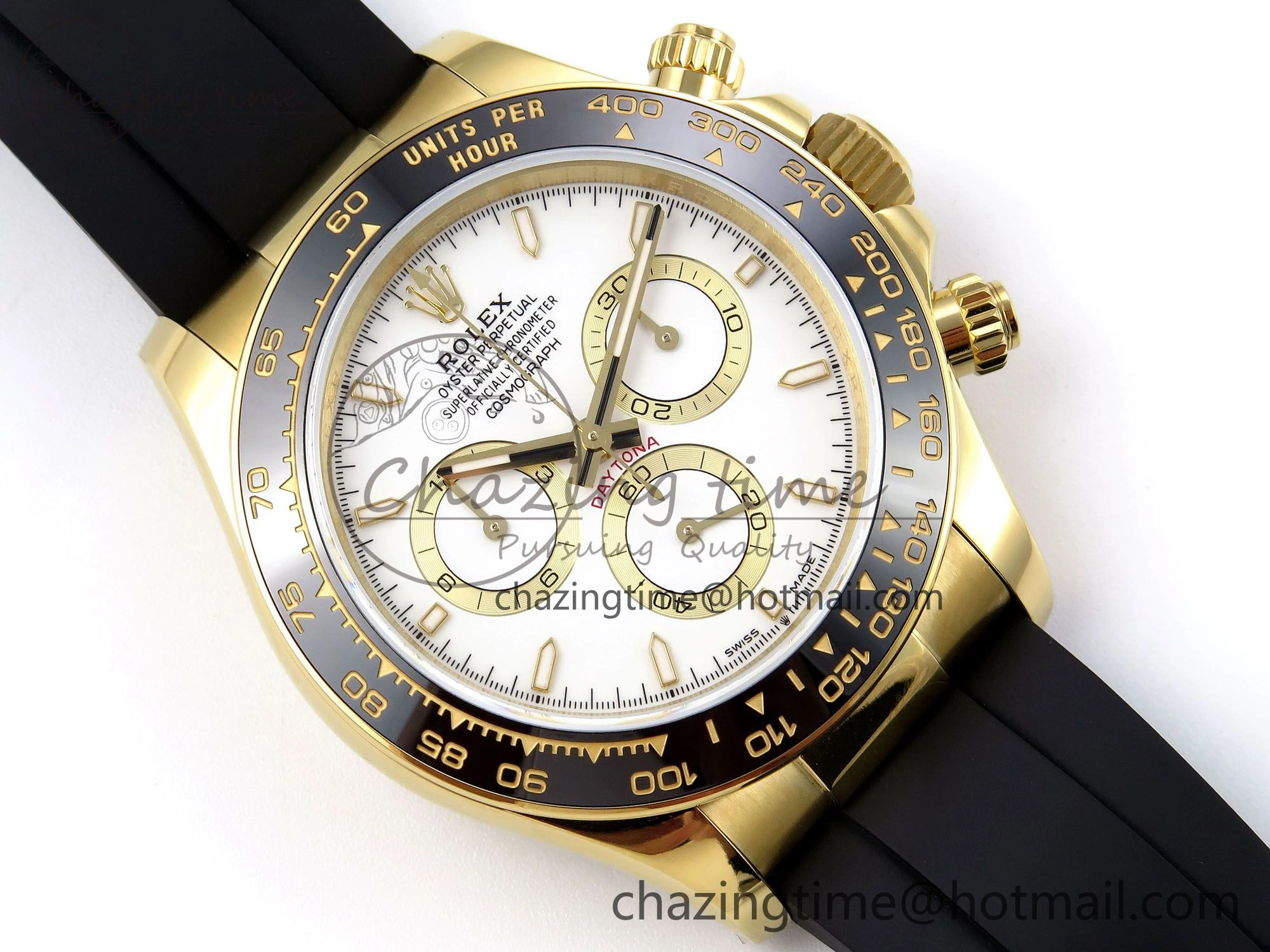 Daytona 126518 QF 1:1 Best Edition White Dial on Oysterflex Strap SH4131 V Timeless 1303