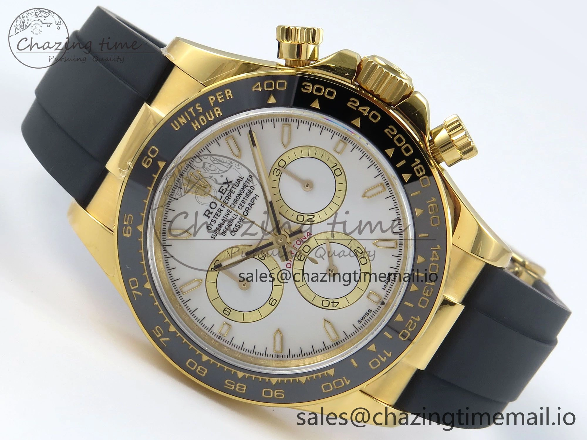 Daytona 126518 QF 1:1 Best Edition White Dial on Oysterflex Strap SH4131 V Resilient 281