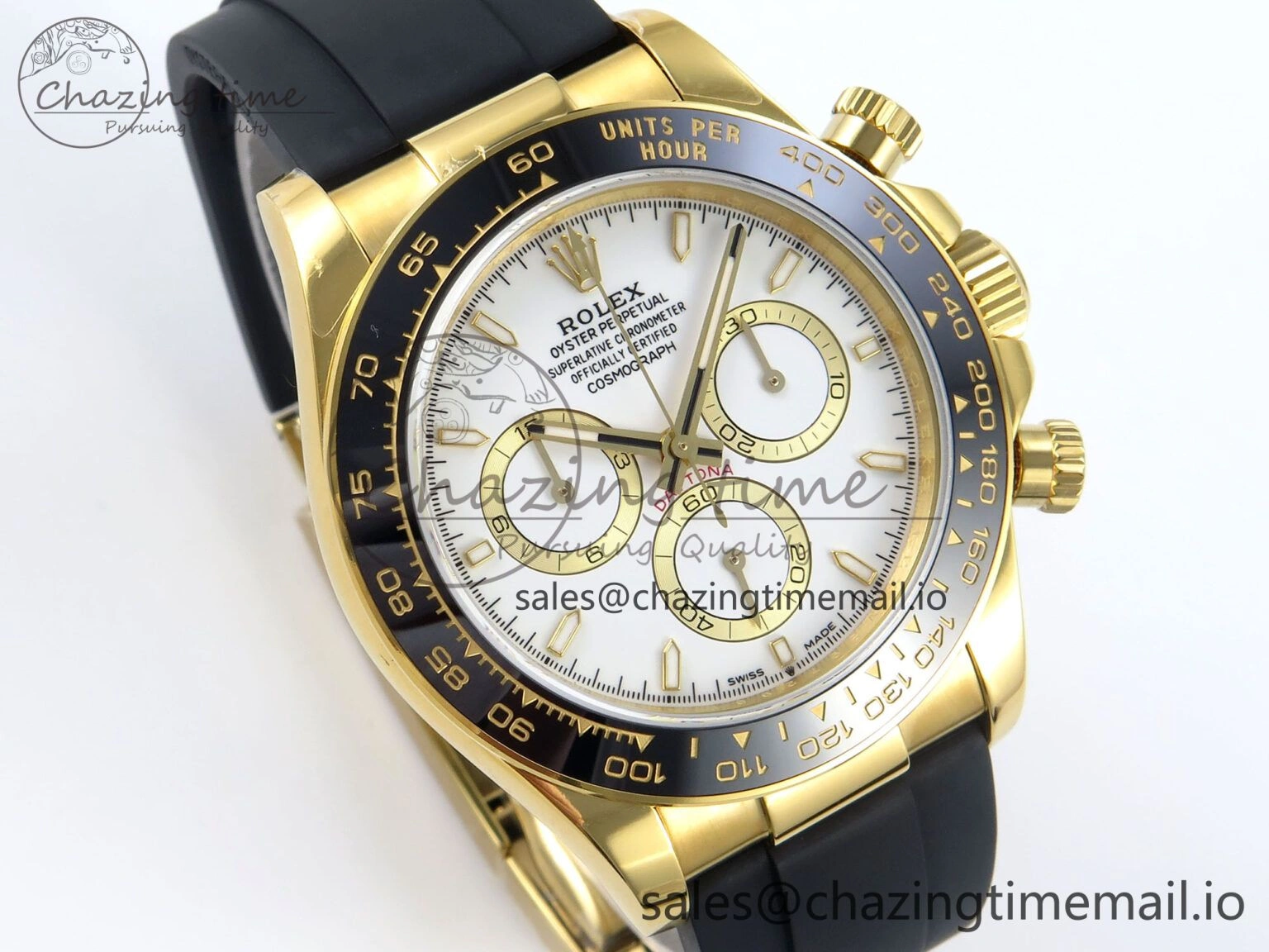 Daytona 126518 QF 1:1 Best Edition White Dial on Oysterflex Strap SH4131 V Resilient 281