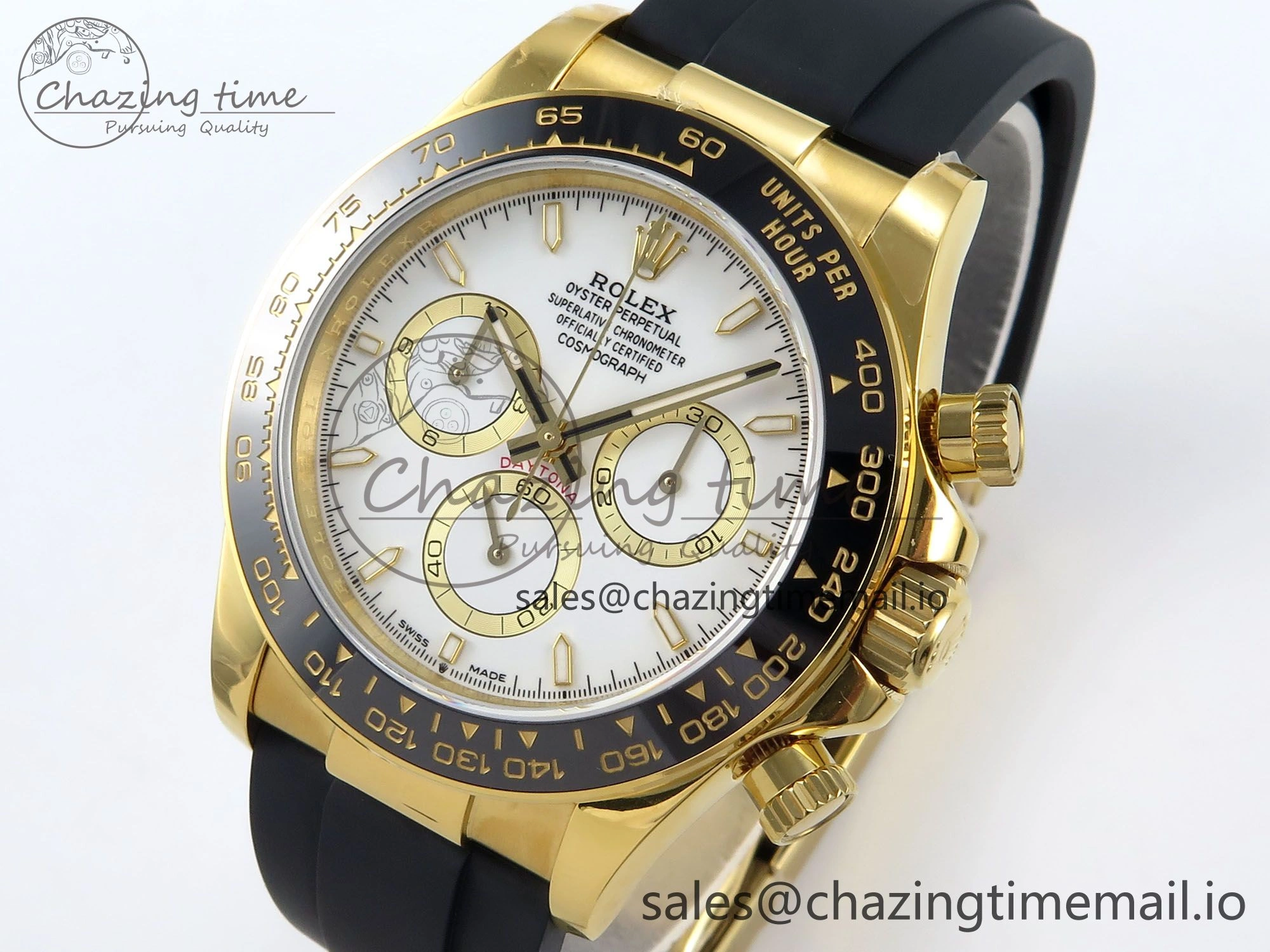Daytona 126518 QF 1:1 Best Edition White Dial on Oysterflex Strap SH4131 V Resilient 281