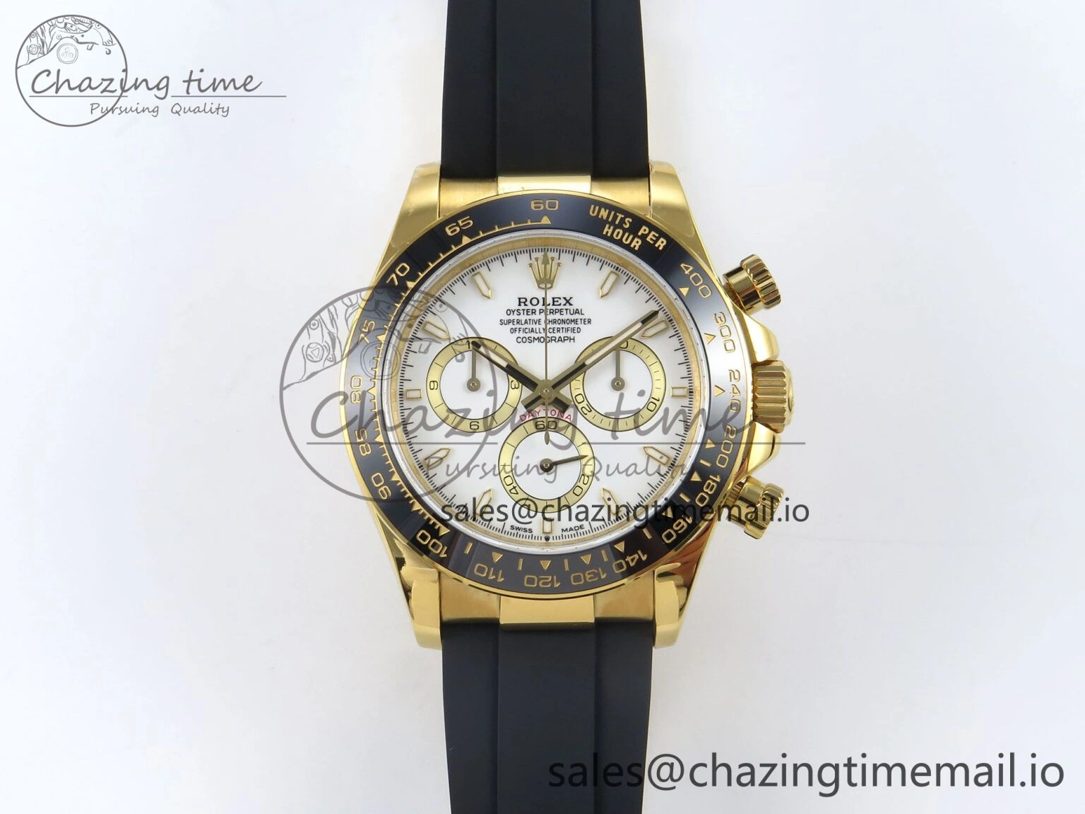 Daytona 126518 QF 1:1 Best Edition White Dial on Oysterflex Strap SH4131 V Resilient 281