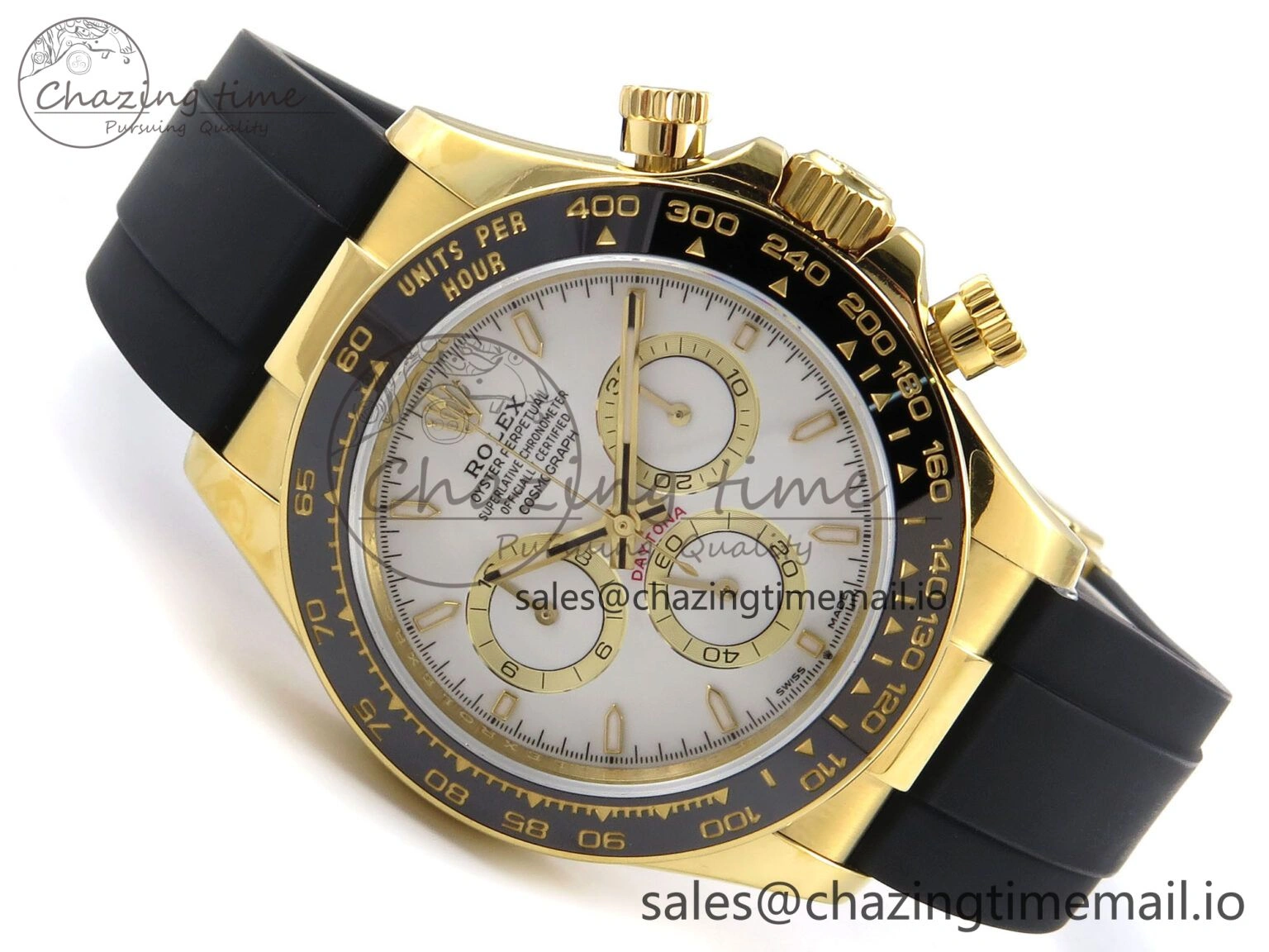 EasyCare Daytona 126518 QF 1:1 Best Edition White Dial on Oysterflex Strap SH4131 V6（Gain Weight） 1201