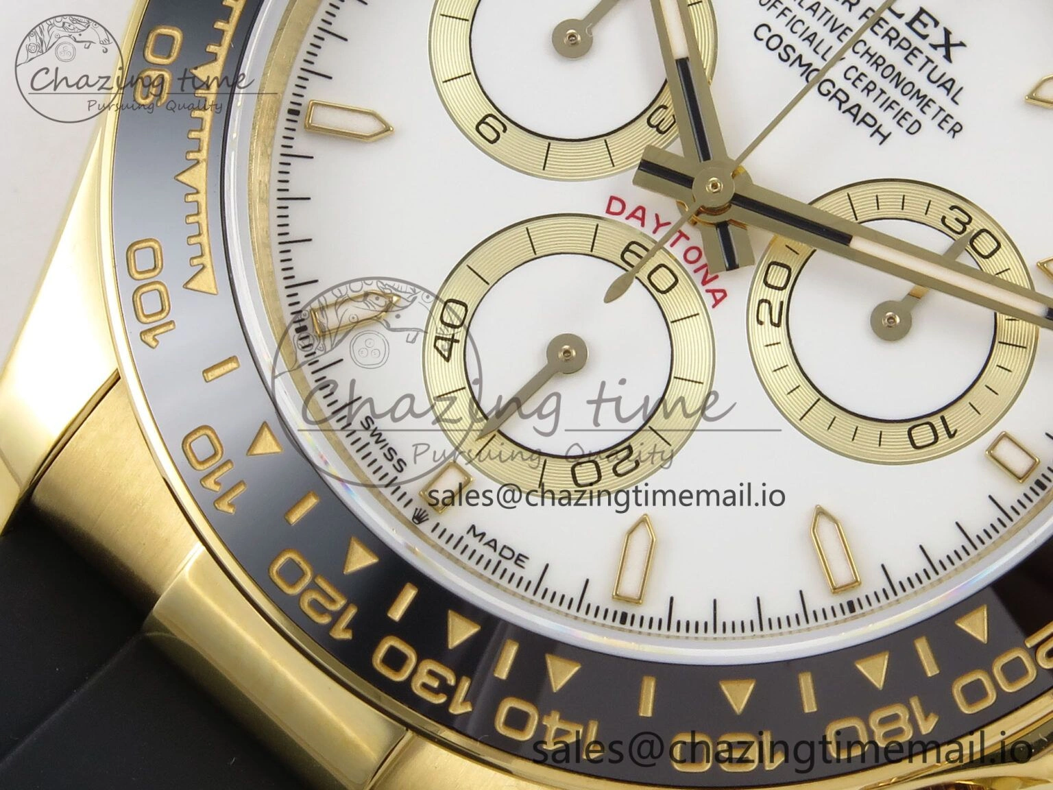 EasyCare Daytona 126518 QF 1:1 Best Edition White Dial on Oysterflex Strap SH4131 V6（Gain Weight） 1201