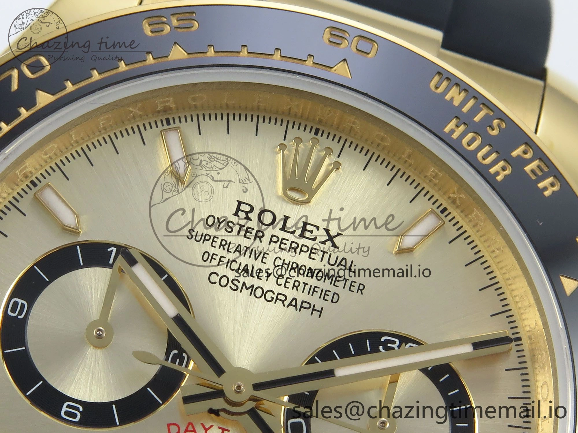 Daytona 126518 QF 1:1 Best Edition YG Dial on Oysterflex Strap QF4131 V Trendsetting 4269
