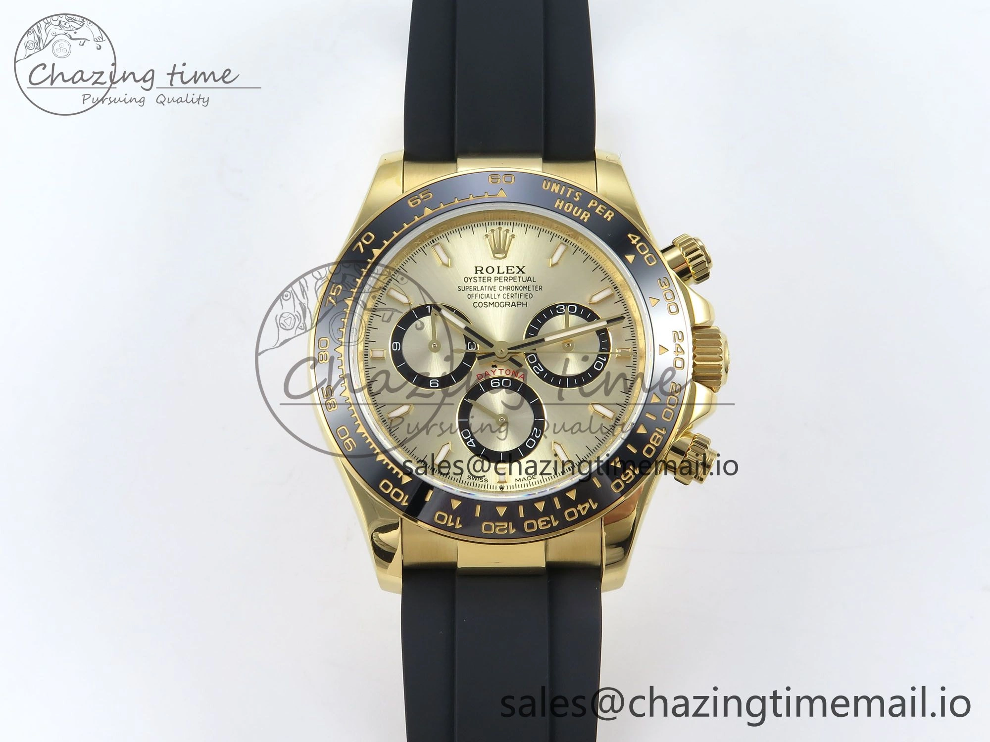 Daytona 126518 QF 1:1 Best Edition YG Dial on Oysterflex Strap QF4131 V Trendsetting 4269