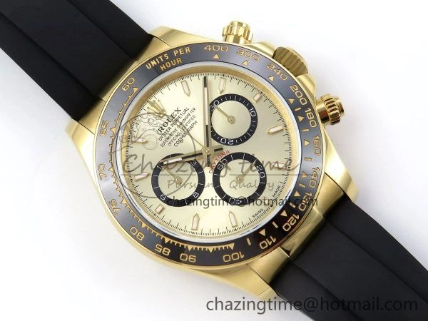 QuickDry Daytona 126518 QF 1:1 Best Edition YG Dial on Oysterflex Strap SH4131 V 1312