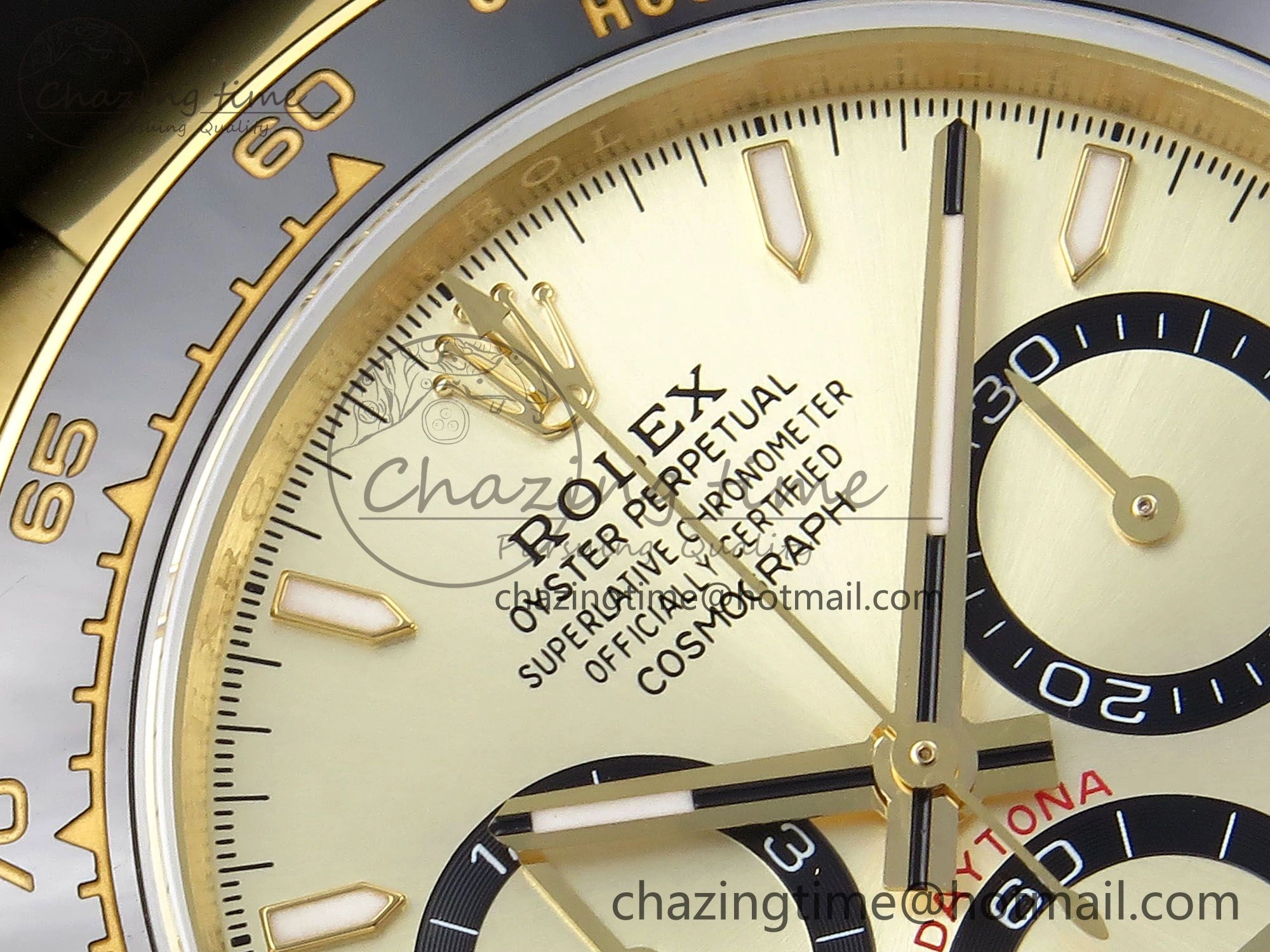 QuickDry Daytona 126518 QF 1:1 Best Edition YG Dial on Oysterflex Strap SH4131 V 1312
