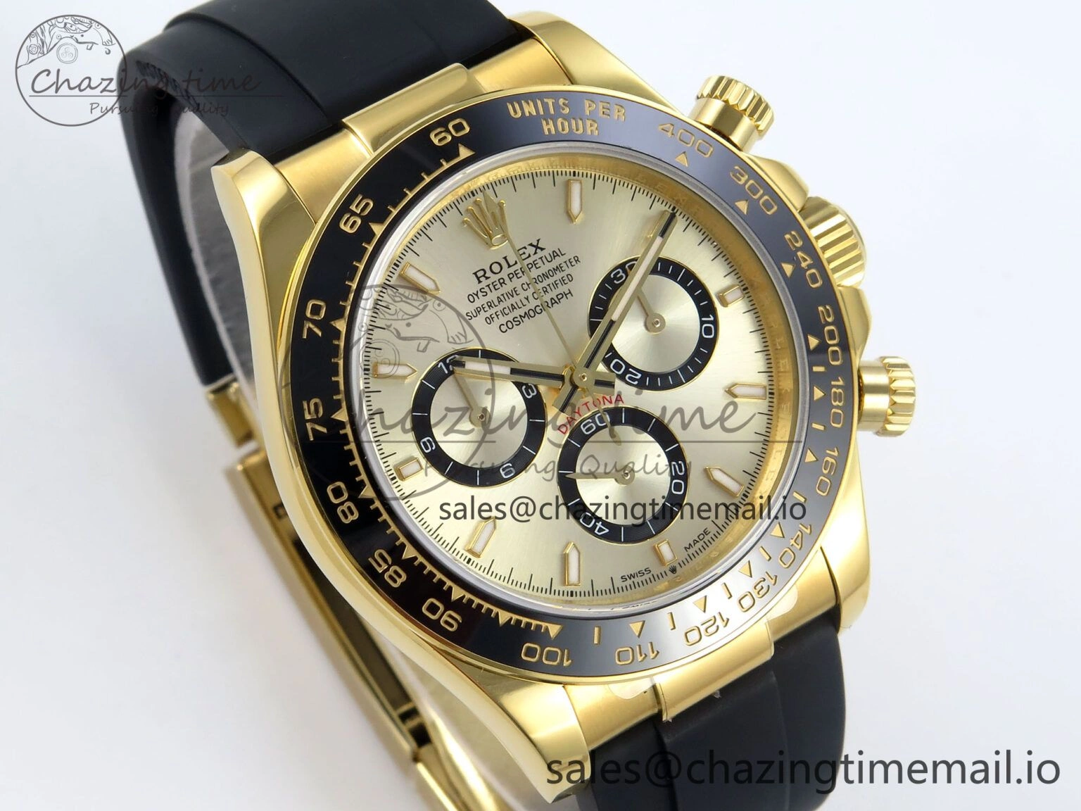 Daytona 126518 QF 1:1 Best Edition YG Dial on Oysterflex Strap SH4131 V SmartChoice 279