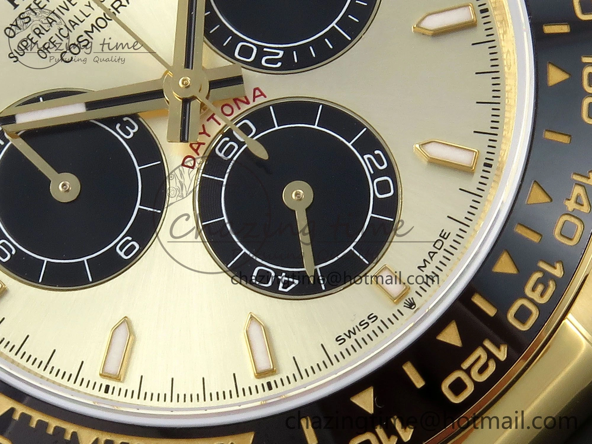 Daytona 126518 QF 1:1 Best Edition YG Black Dial on Oysterflex Strap SH4131 V Colorful 1309