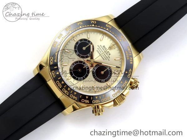 Daytona 126518 QF 1:1 Best Edition YG Black Dial on Oysterflex Strap SH4131 V Colorful 1309