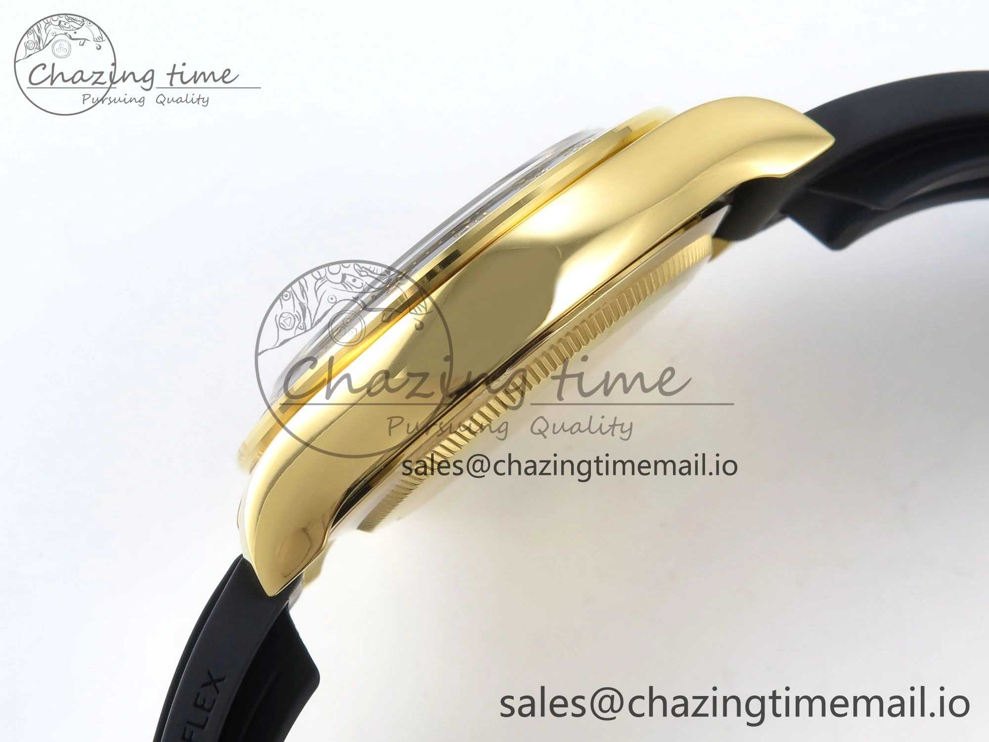 Daytona 126518 QF 1:1 Best Edition YG Black Dial on Oysterflex Strap SH4131 V Contemporary 282