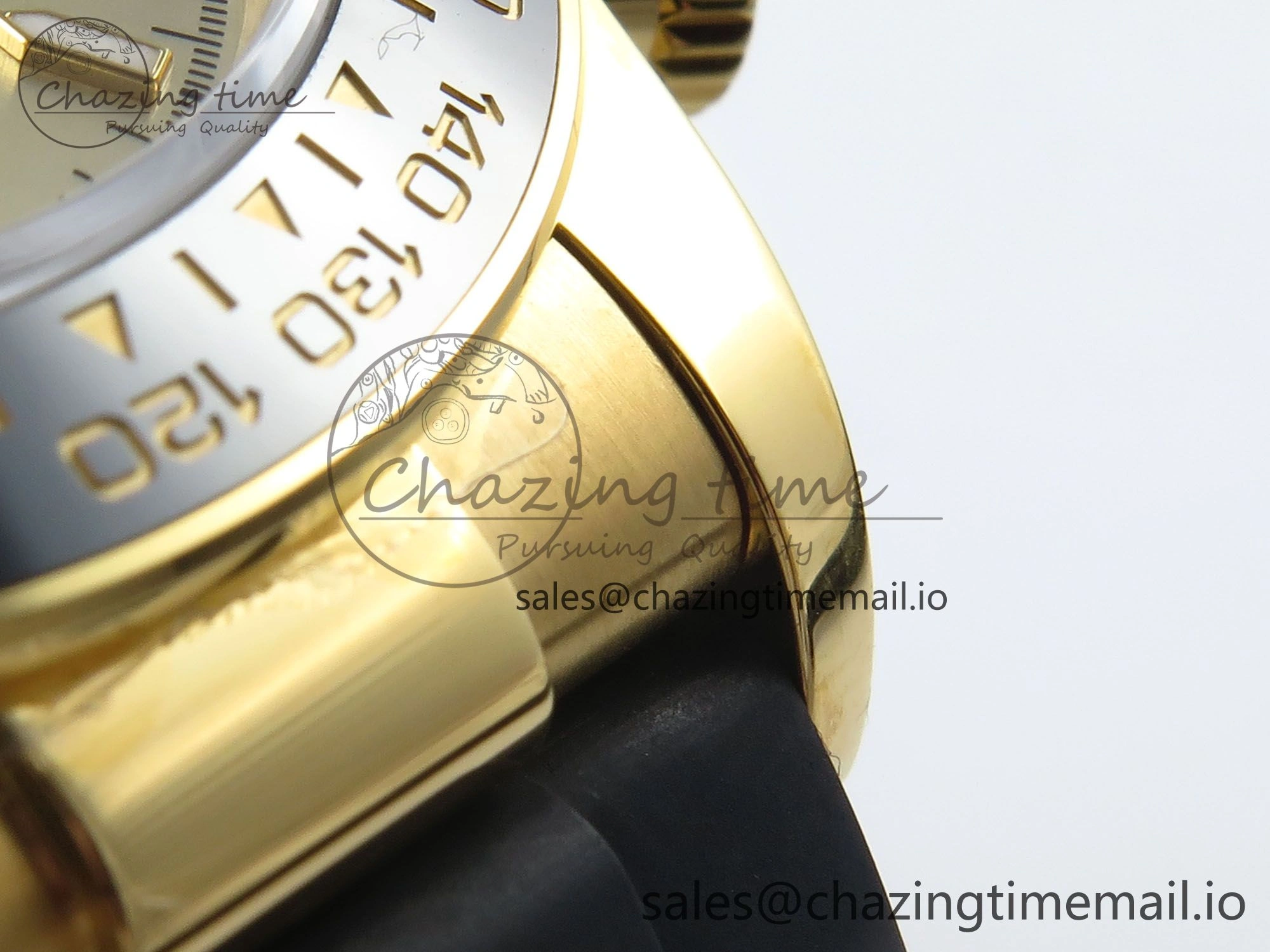 Daytona 126518 QF 1:1 Best Edition YG Black Dial on Oysterflex Strap SH4131 V Contemporary 282