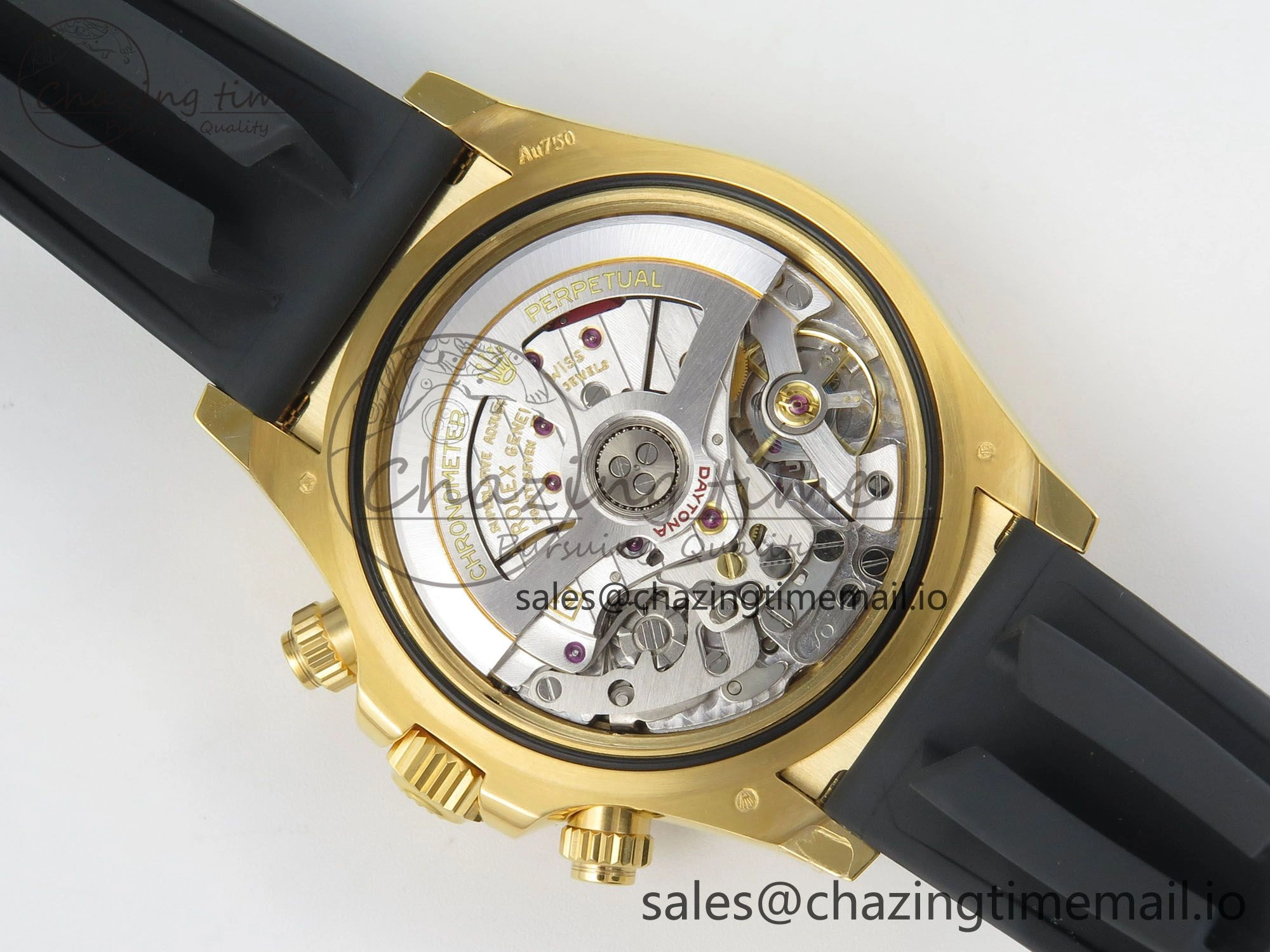Soft Daytona 126518 VSF 1:1 Best Edition Black YG Dial on Oysterflex Strap VS4131 V2 (Weighted) 330
