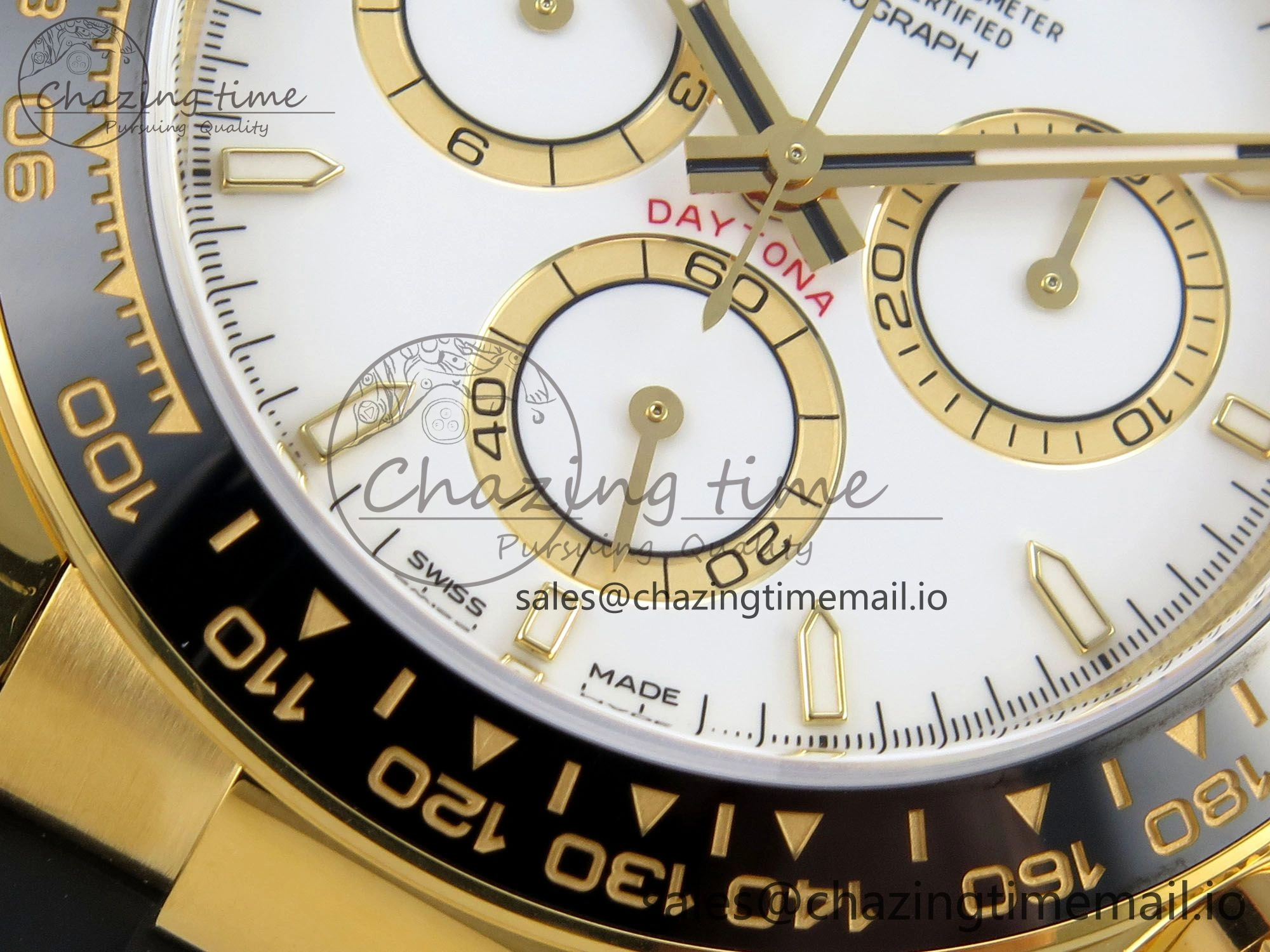 Chic Daytona 126518 VSF 1:1 Best Edition White Dial on Oysterflex Strap VS4131 V2 (Weighted) 149