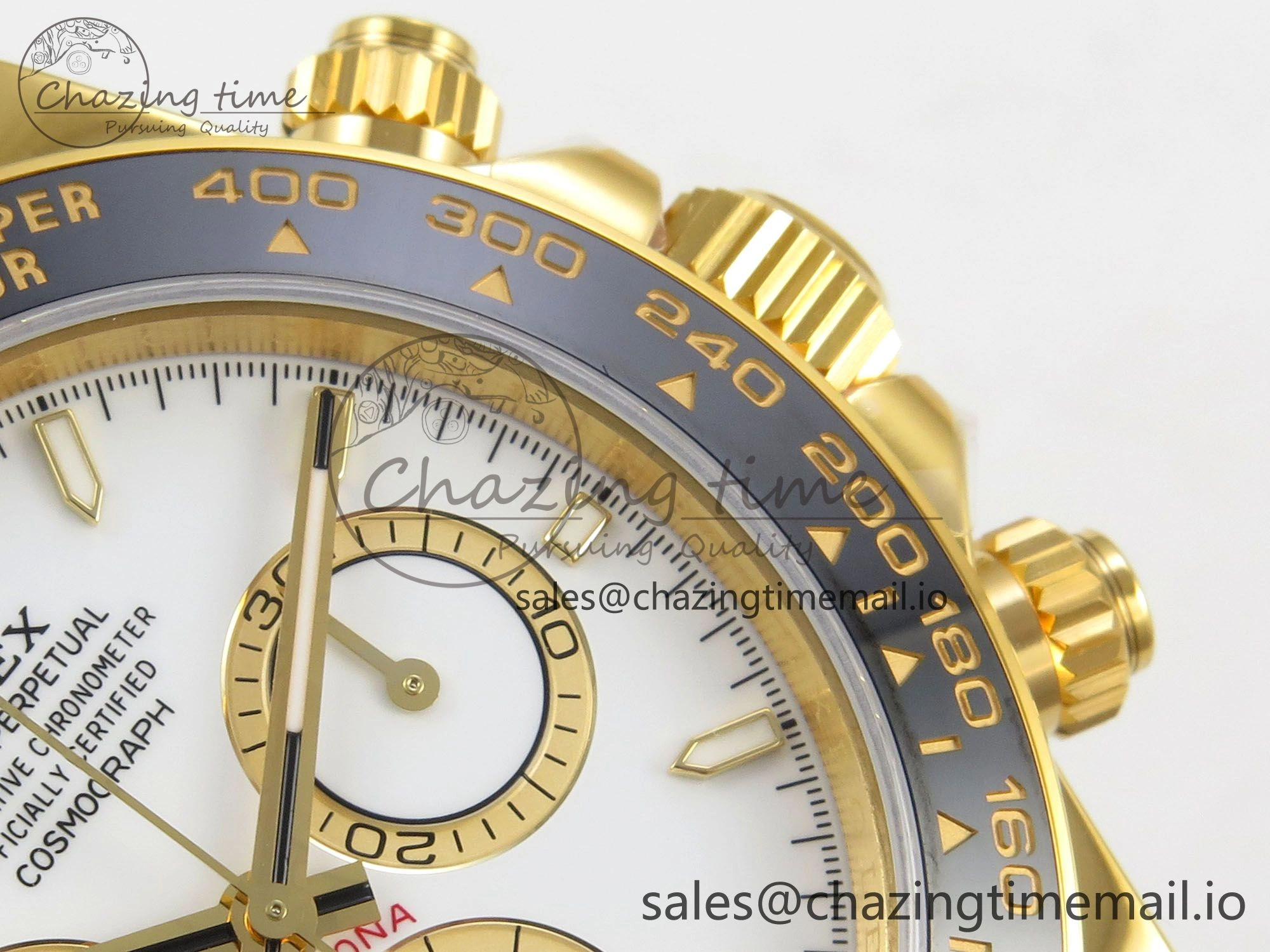 Chic Daytona 126518 VSF 1:1 Best Edition White Dial on Oysterflex Strap VS4131 V2 (Weighted) 149