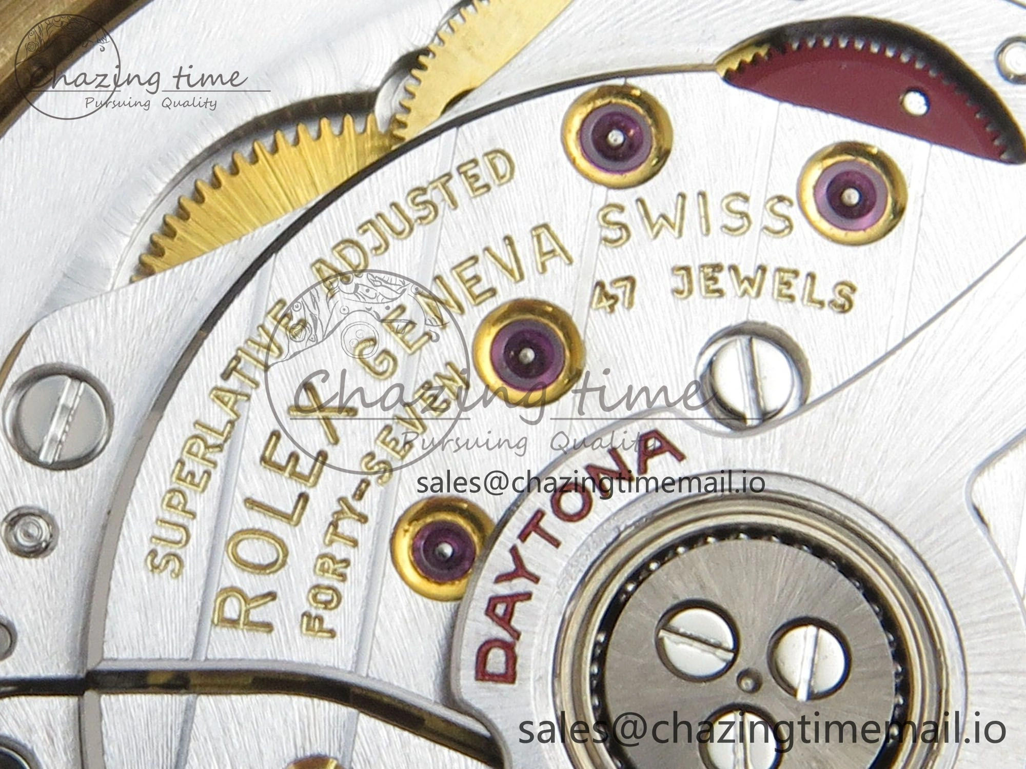 Chic Daytona 126518 VSF 1:1 Best Edition White Dial on Oysterflex Strap VS4131 V2 (Weighted) 149