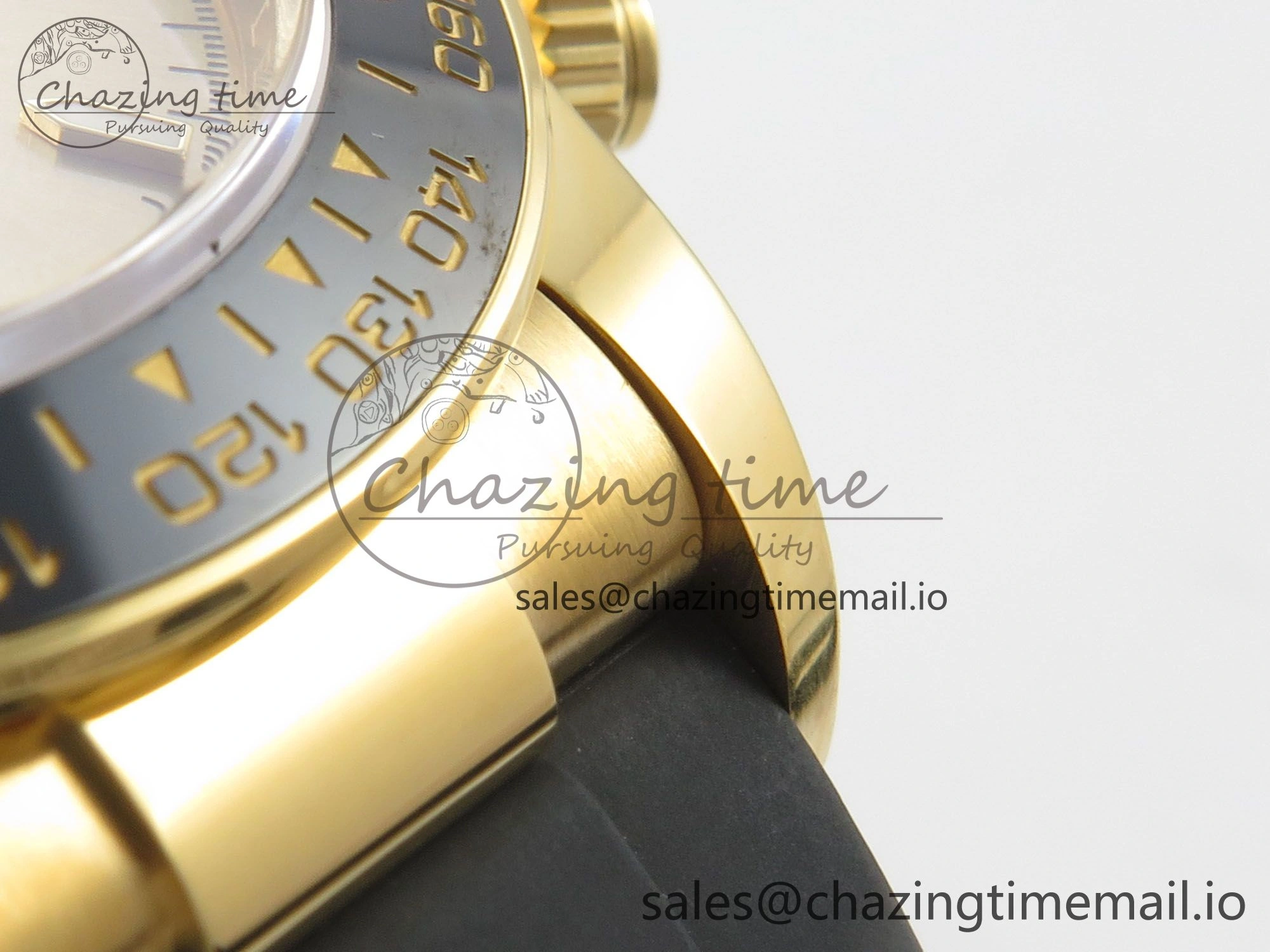 Daytona 126518 VSF 1:1 Best Edition YG Black Dial on Oysterflex Strap VS4131 V2 (Weighted) ModernLook 329
