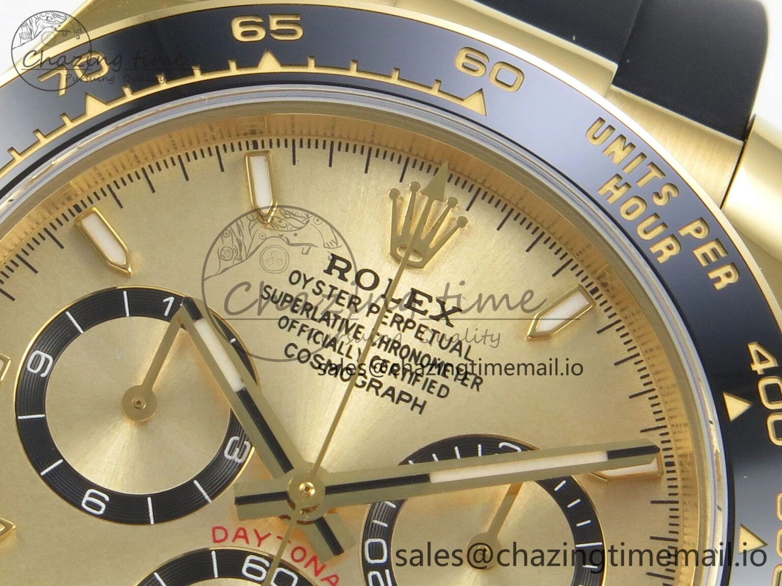 Daytona 126518 YG Clean 1:1 Best Edition YG Dial on Oysterflex Strap DD Reliable 237