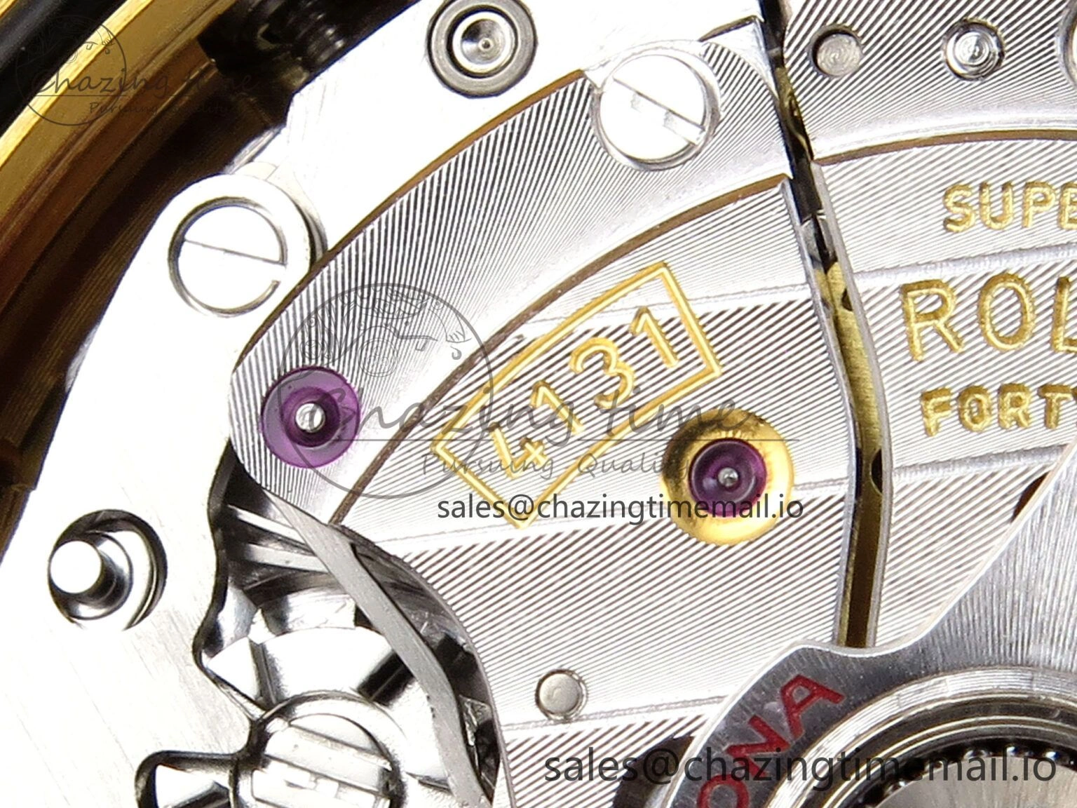 Original Daytona 126518 YG VSF 1:1 Best Edition 904L Steel YG Dial on Oysterflex Strap SH 856